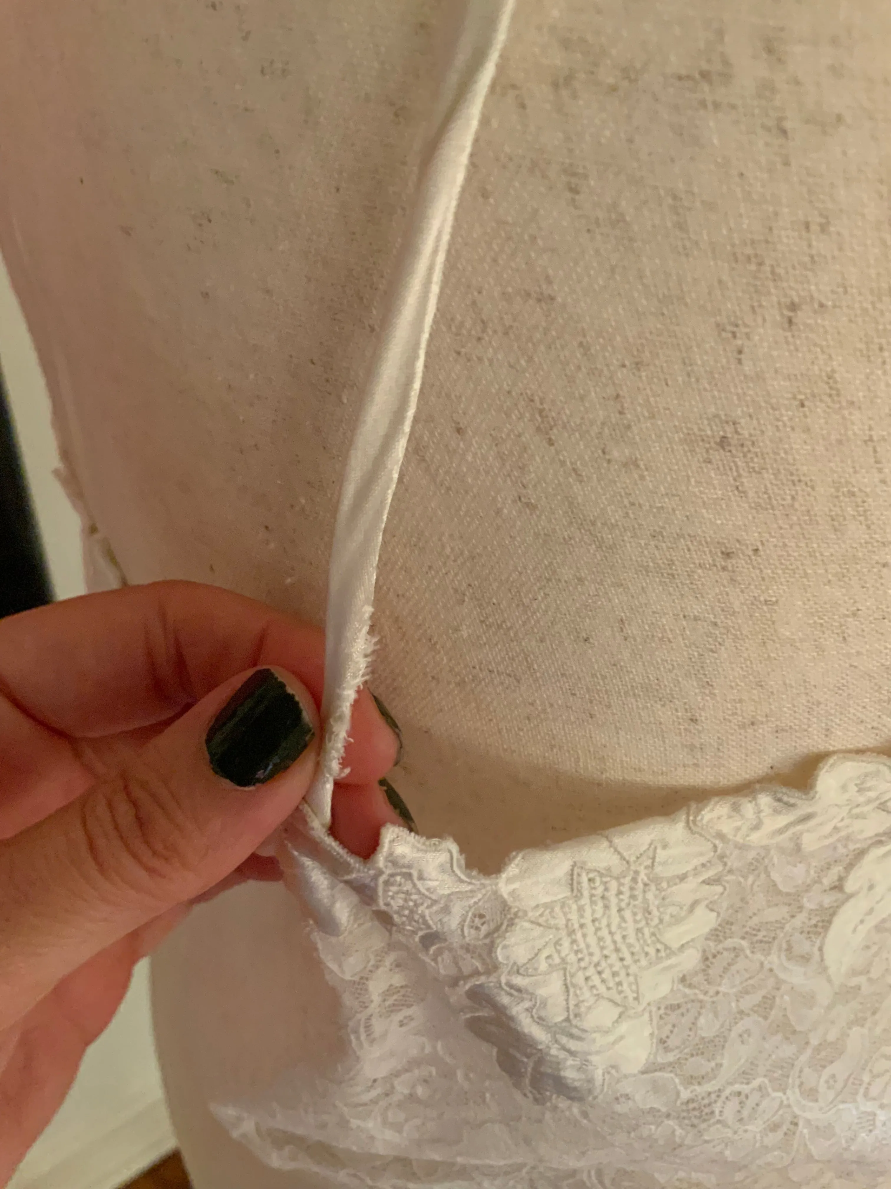 Stunning Bridal  Slip Dress - Satin - 50s - 50W