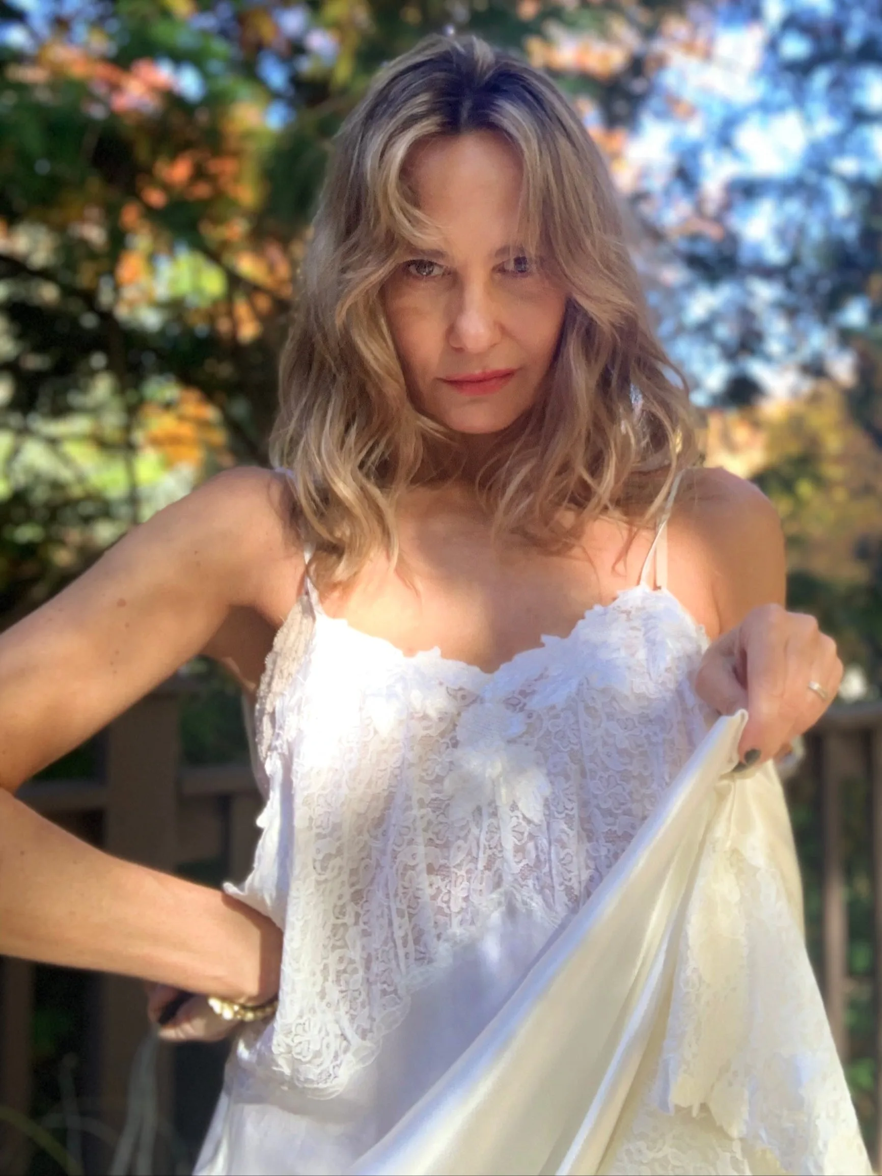 Stunning Bridal  Slip Dress - Satin - 50s - 50W