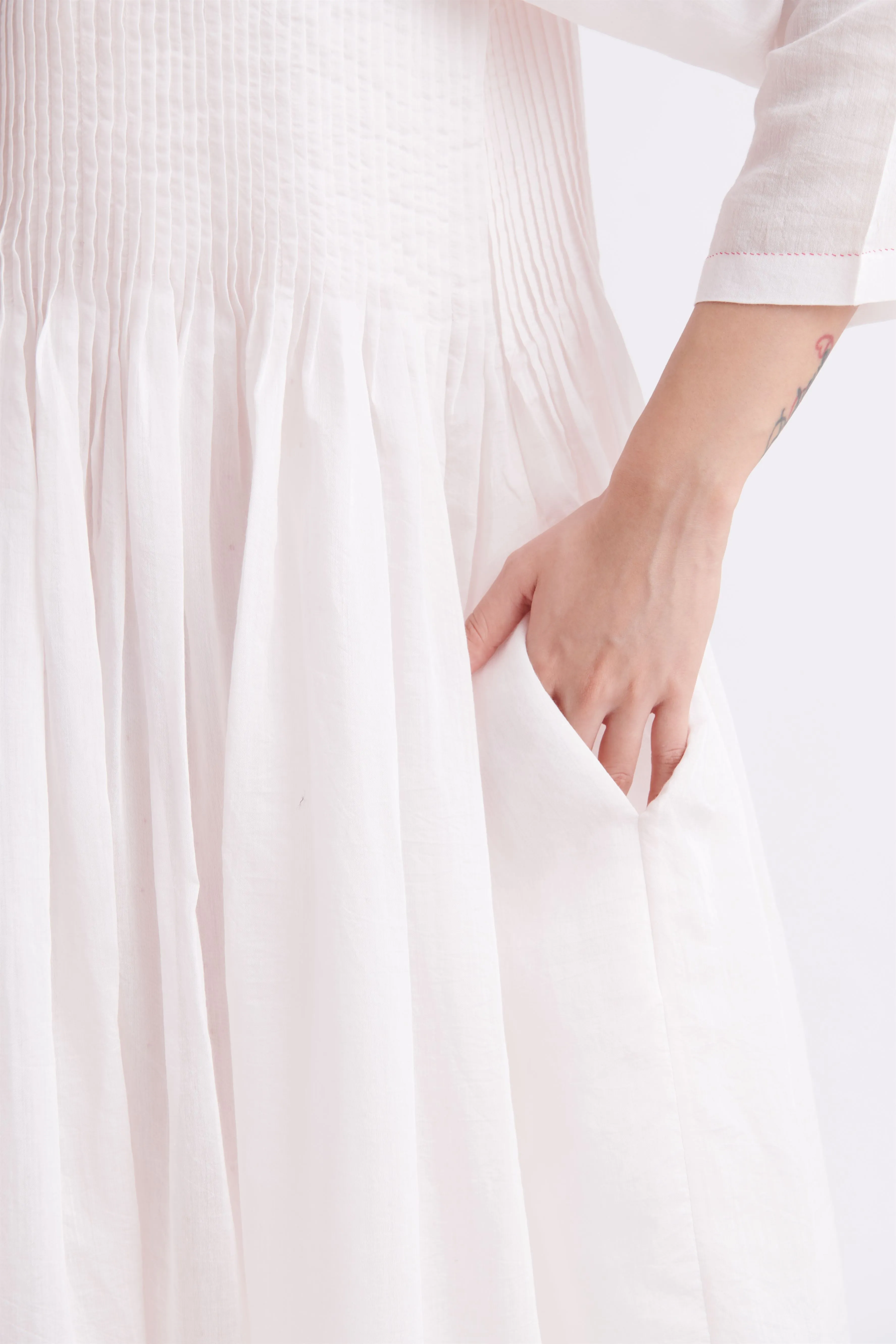 summer dress handloom silk mauve-SS2025-01-fashion edit the plavate