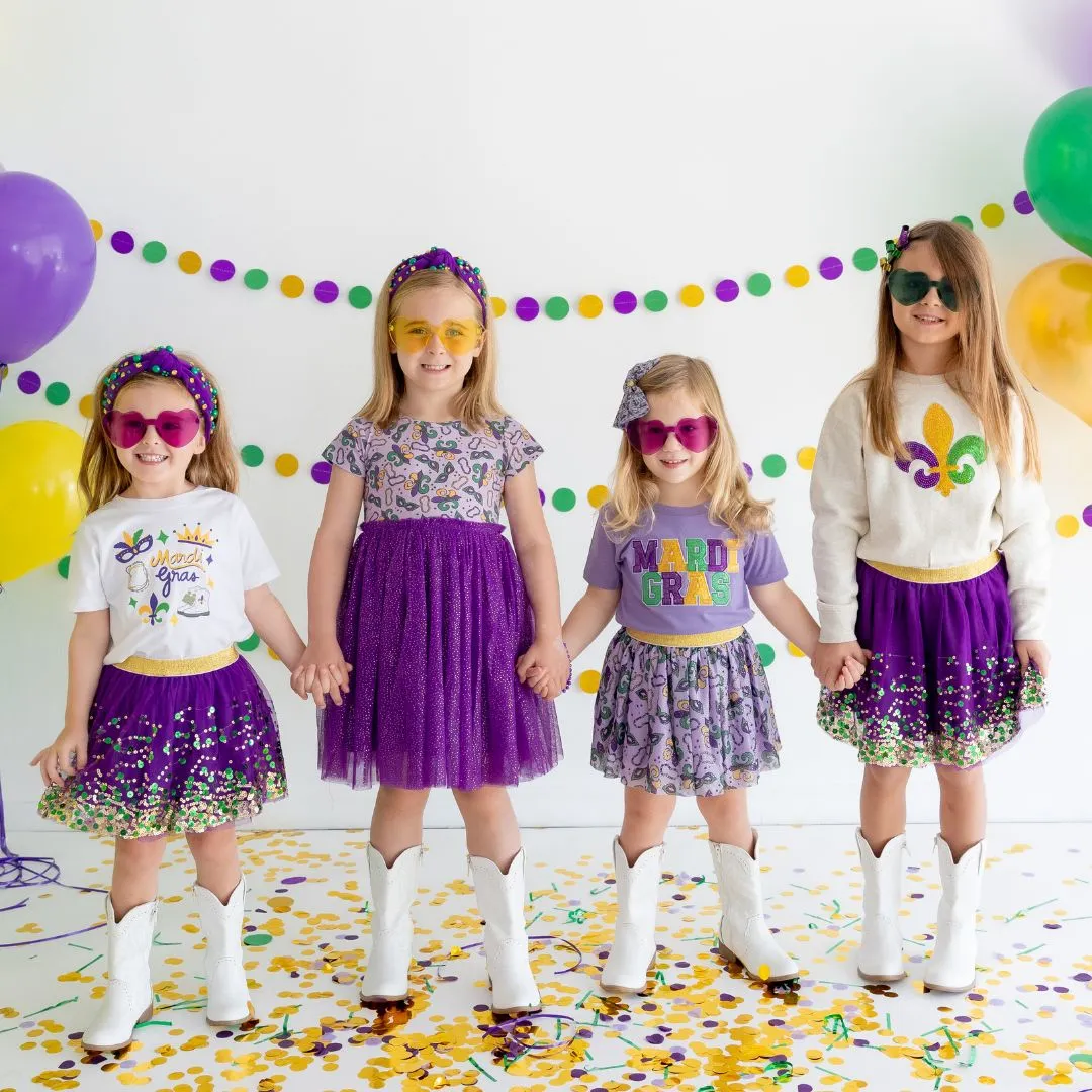 Sweet Wink Mardi Gras Tutu Tutu - Girls Dress Up Skirt