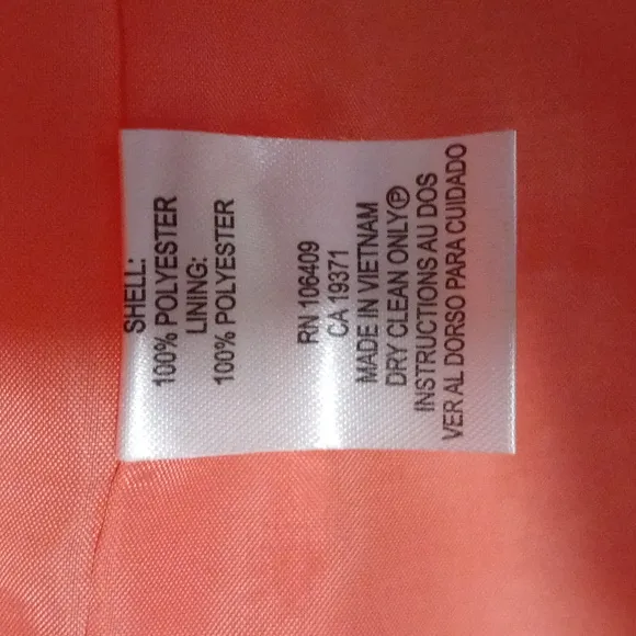 💎Tahari-Levine Studio💎 - Coral/White Sheath Dress w/Bamboo Detail