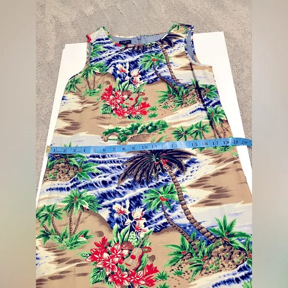 Talbots Casual Tropical Sheath Dress Size 6P NWT