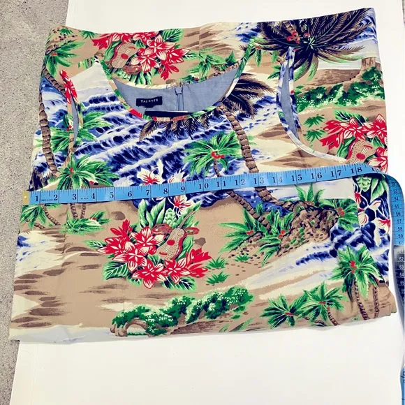 Talbots Casual Tropical Sheath Dress Size 6P NWT