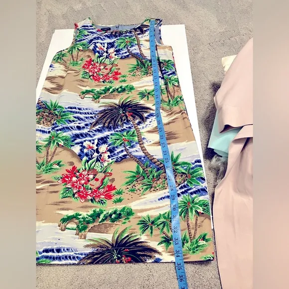 Talbots Casual Tropical Sheath Dress Size 6P NWT