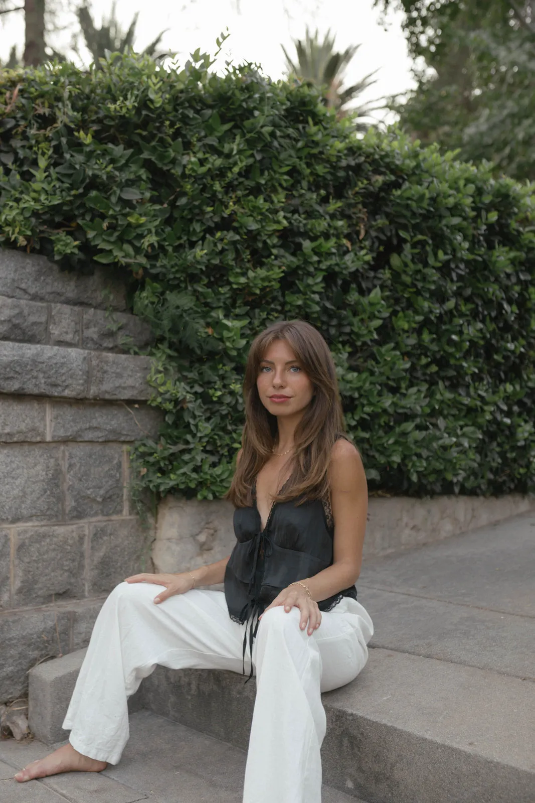 The Blake Satin Top