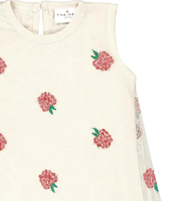 The Josephine Raspberry Dress - Swan - BABY