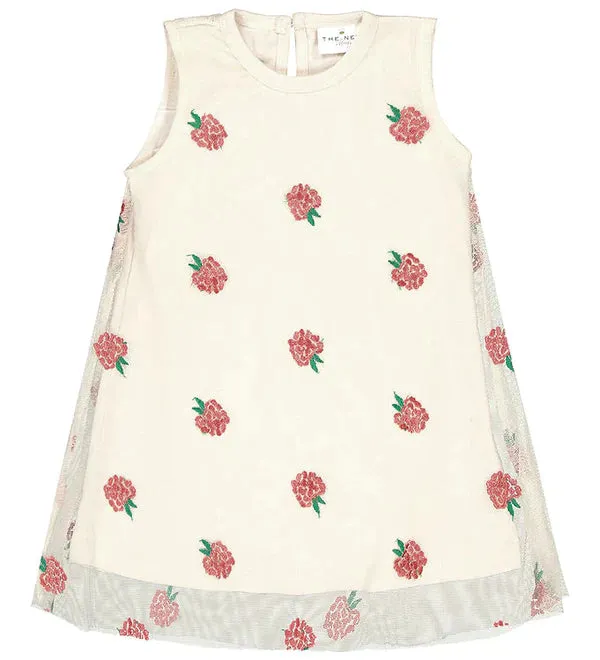 The Josephine Raspberry Dress - Swan - BABY