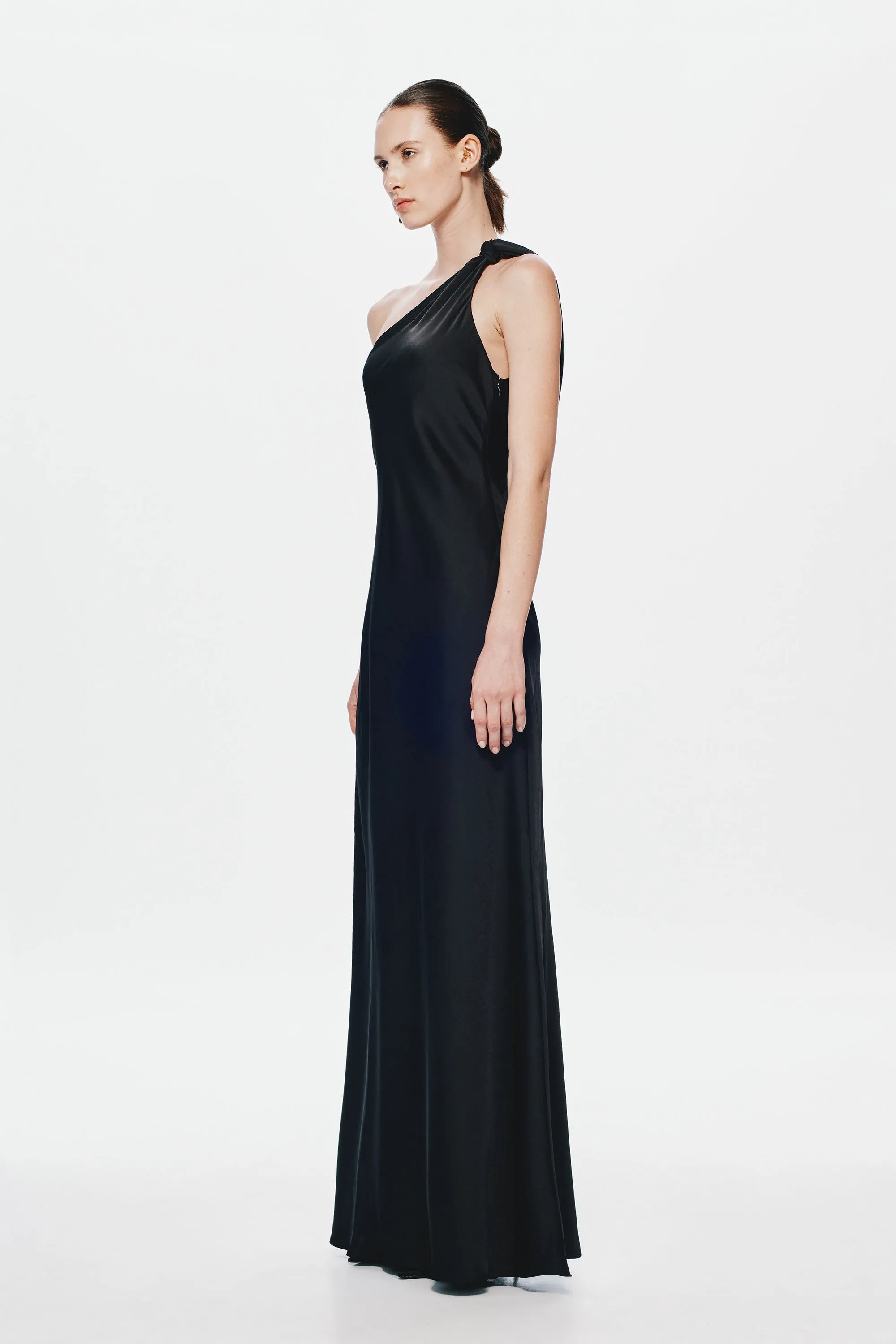 THE 'JULIANNA' SATIN DRESS