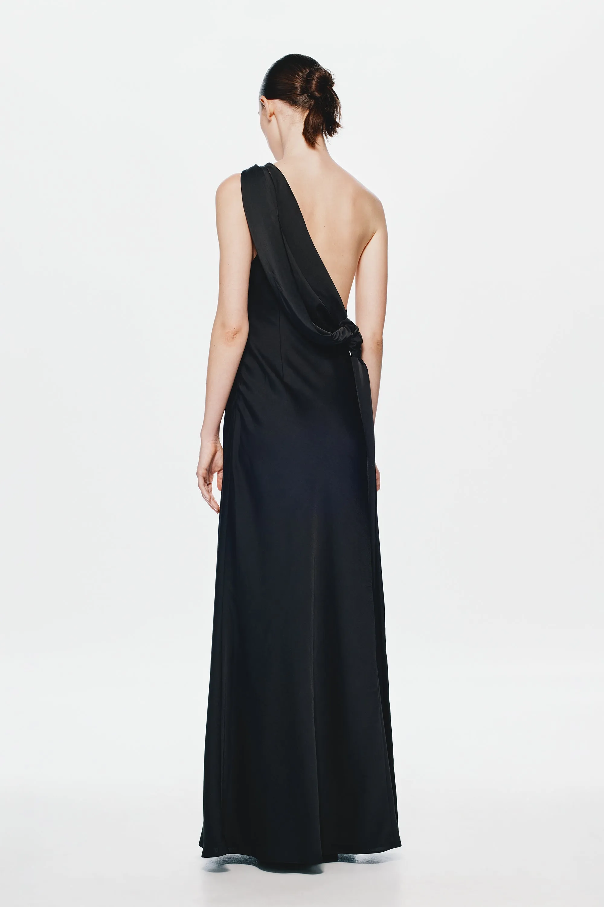 THE 'JULIANNA' SATIN DRESS