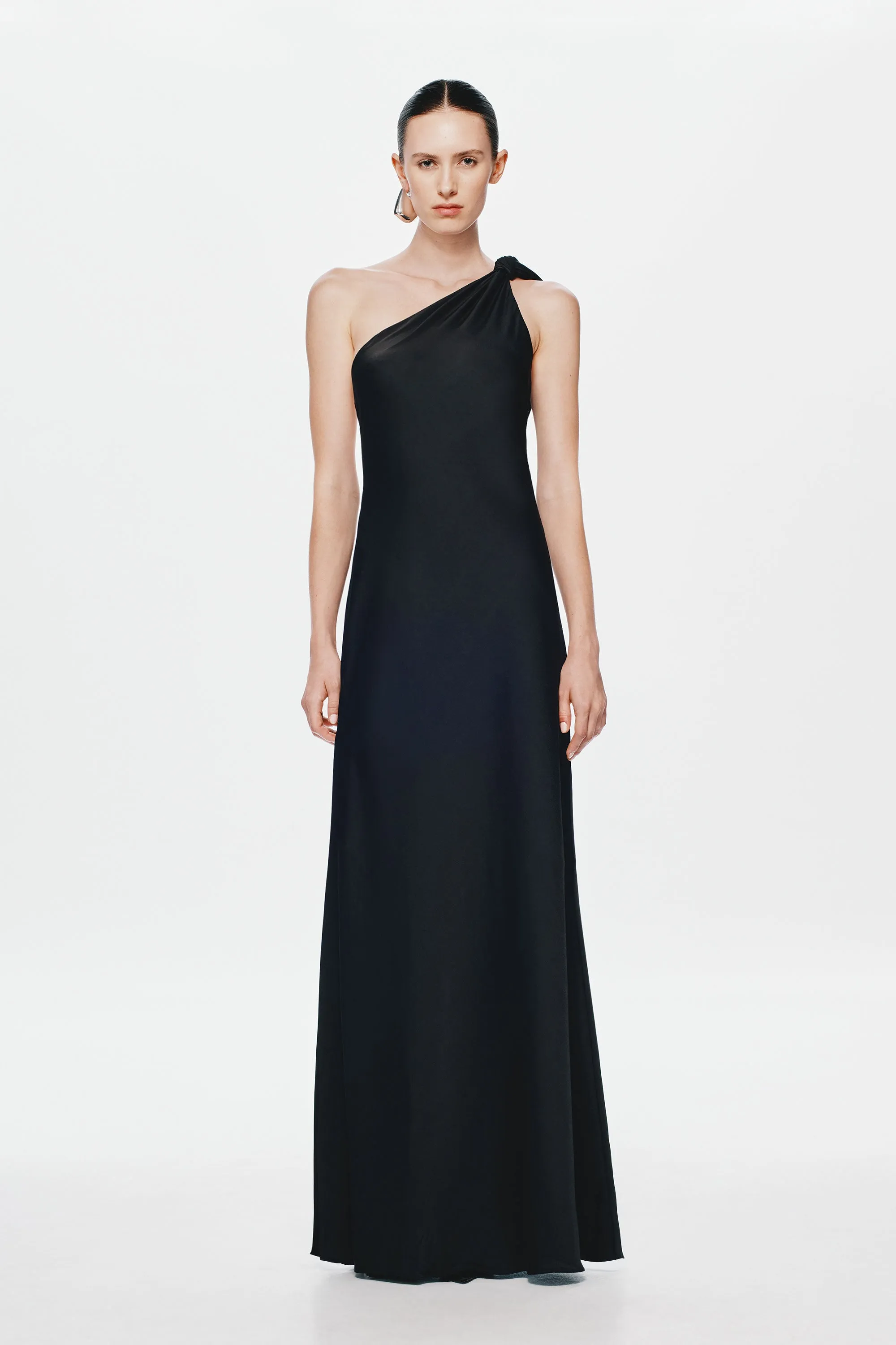 THE 'JULIANNA' SATIN DRESS