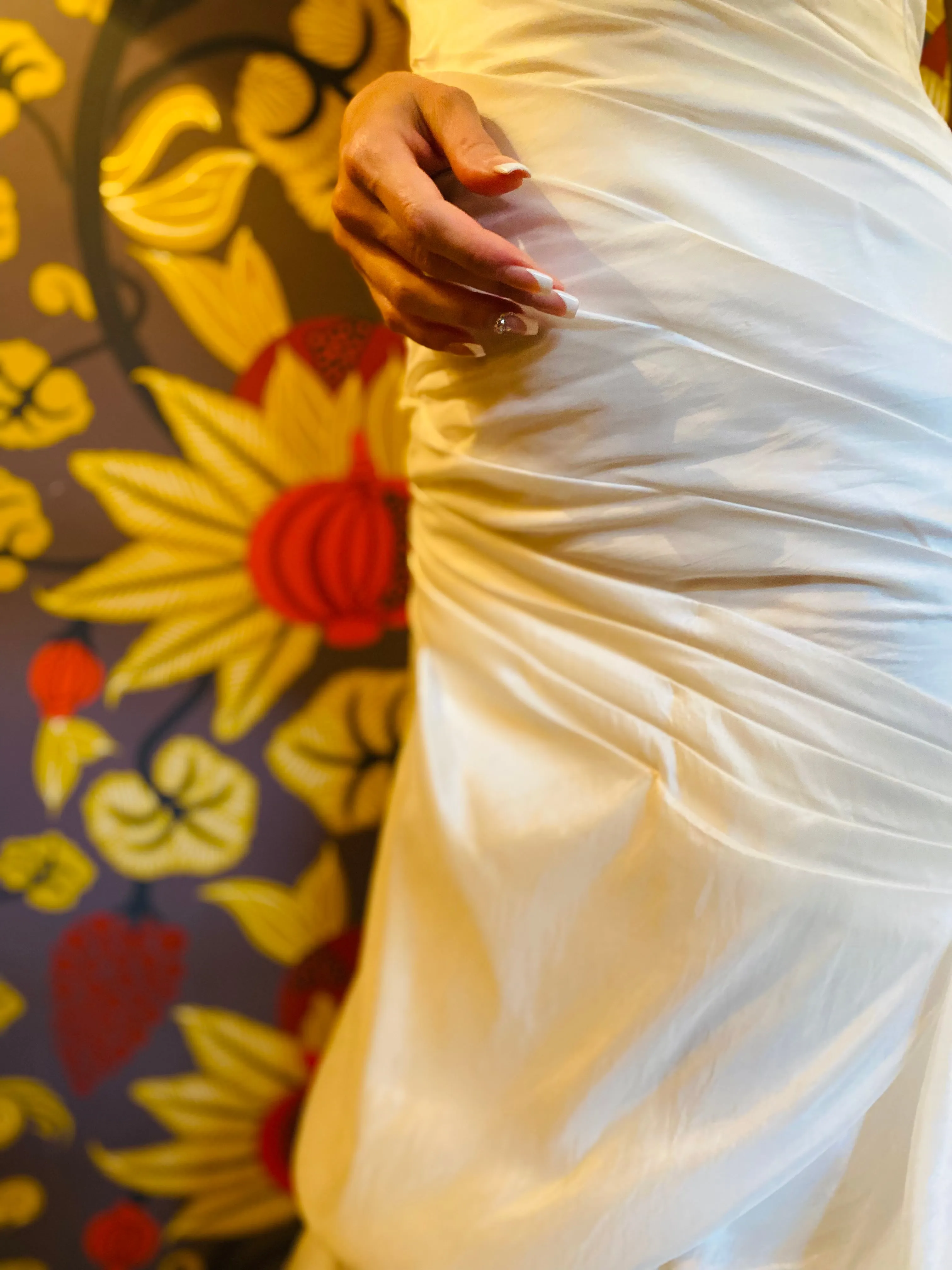 The Kerri Strapless Mermaid Wedding Gown