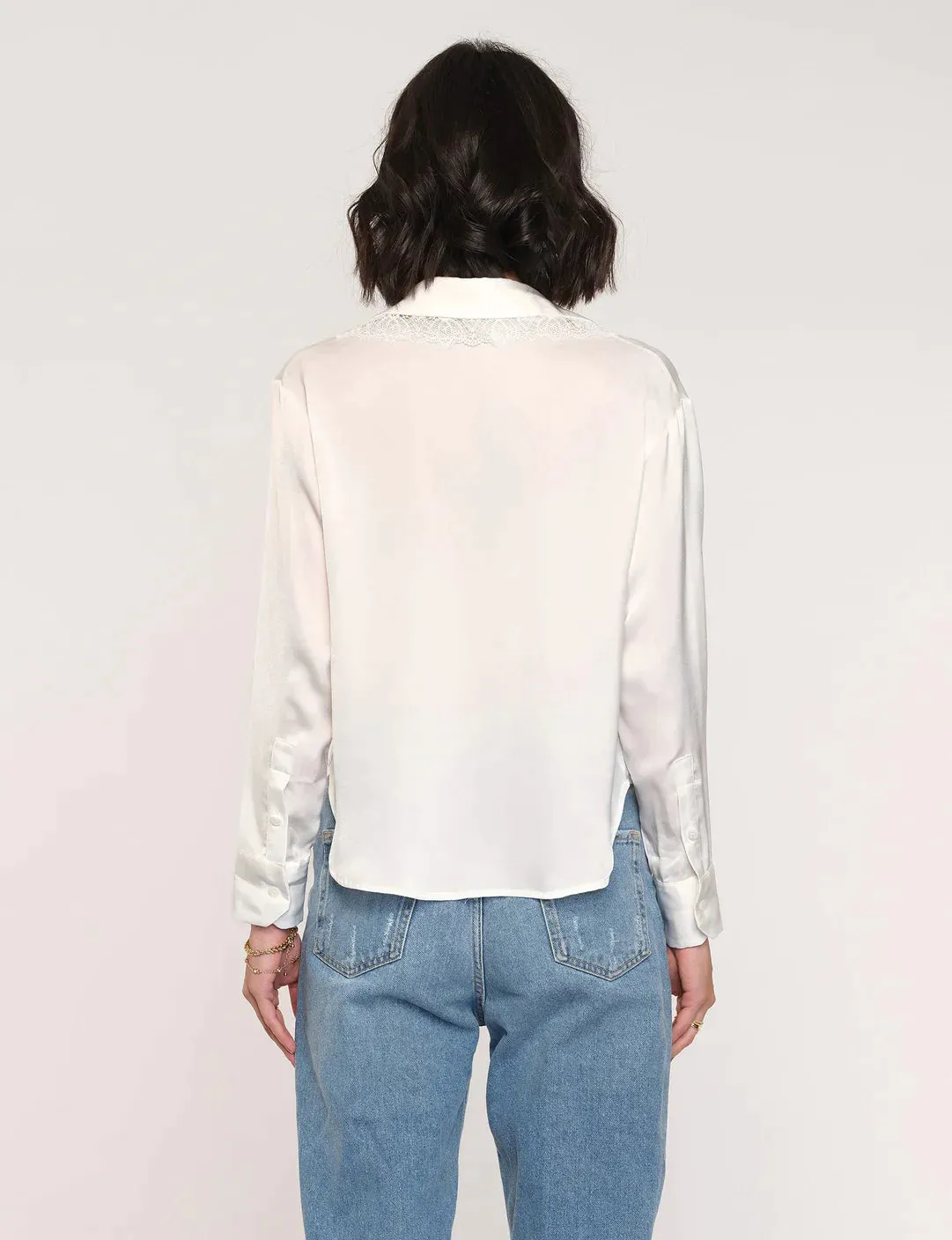 The Lorraine Top by Heartloom - Eggshell