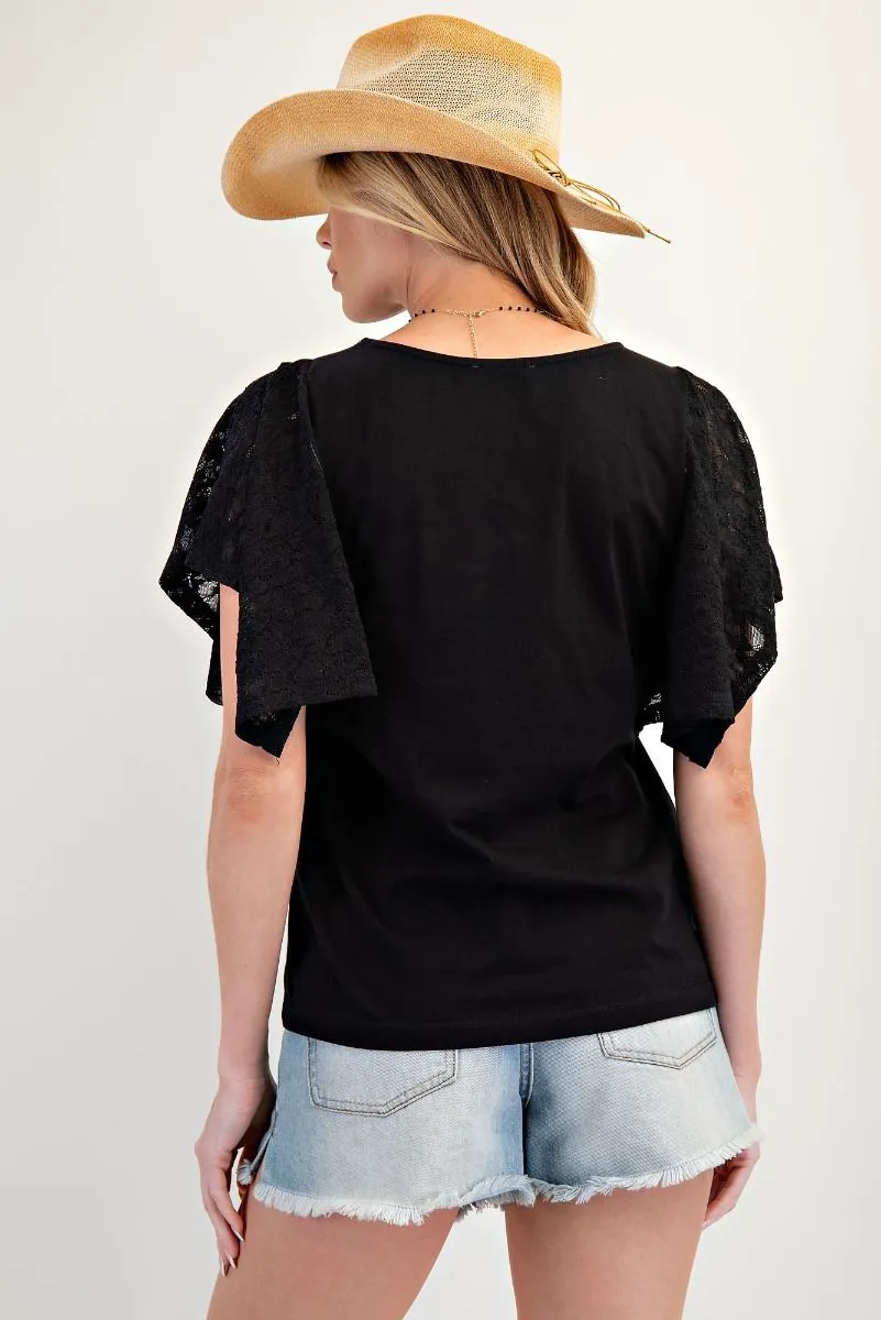 The Midnight Lace Top
