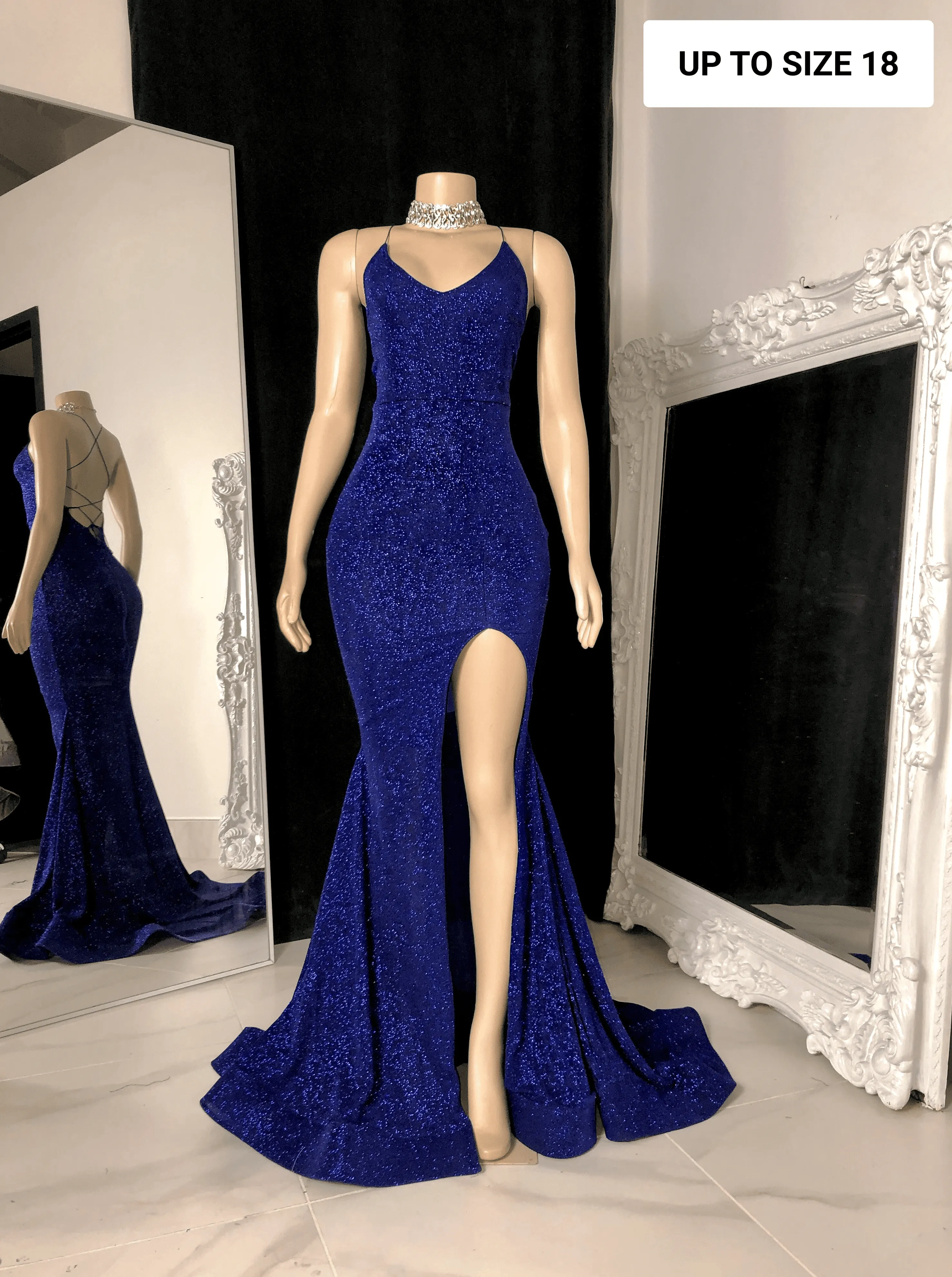 The SHARINA Glitter Gown