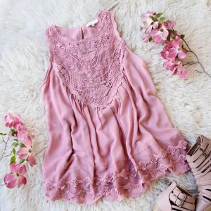 The Sydney Sage Top in Rose