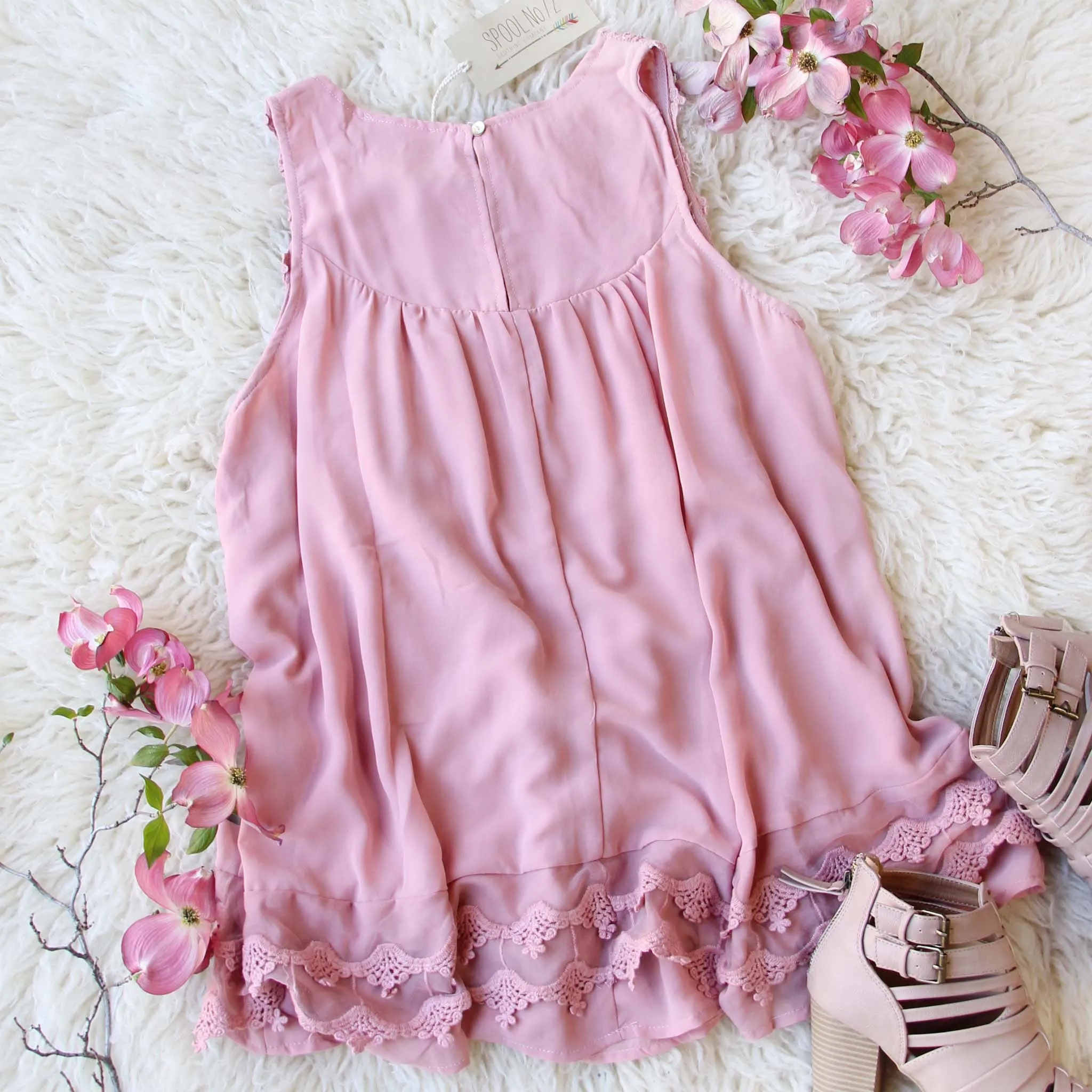 The Sydney Sage Top in Rose