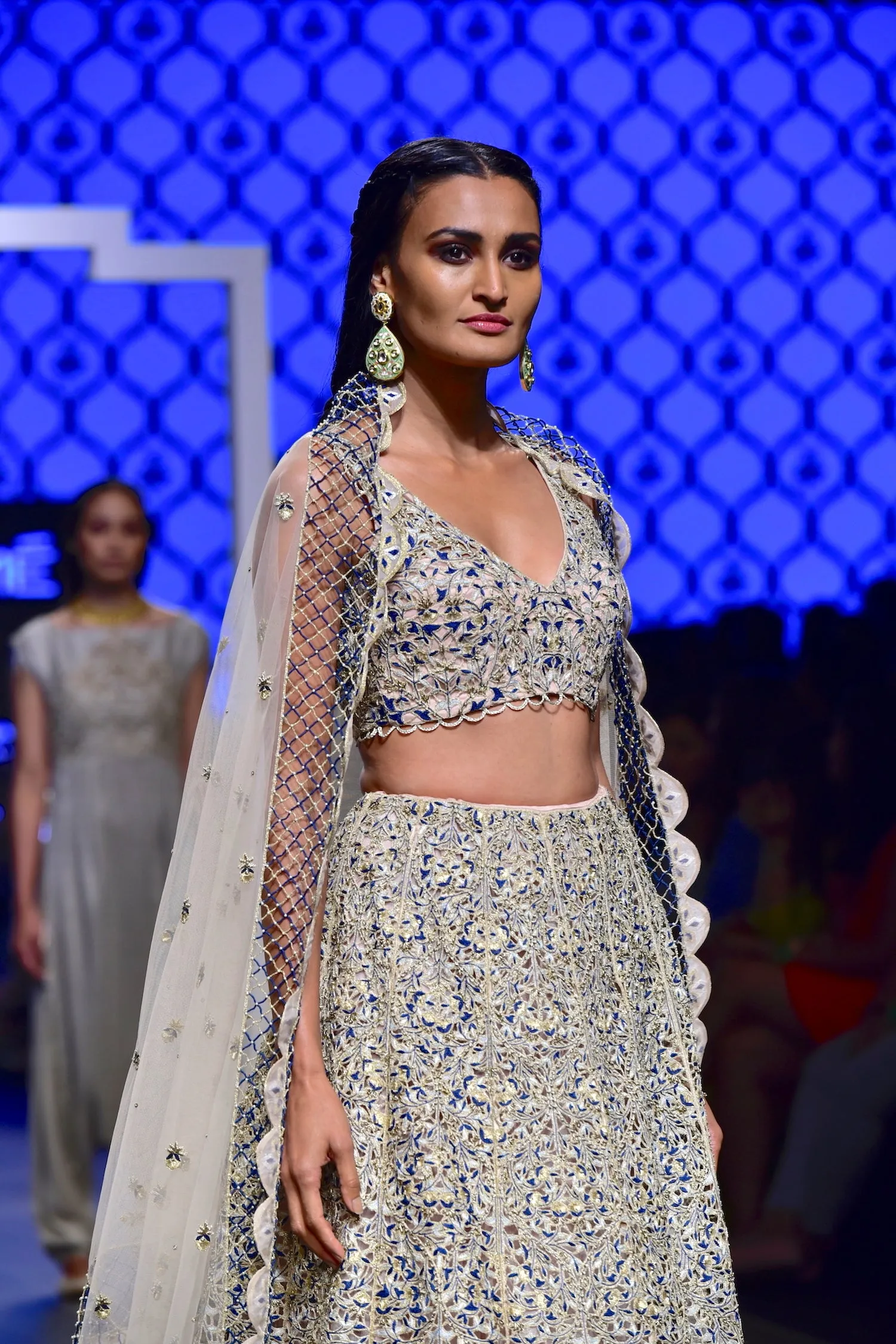 The Zainab Cutwork Lehenga