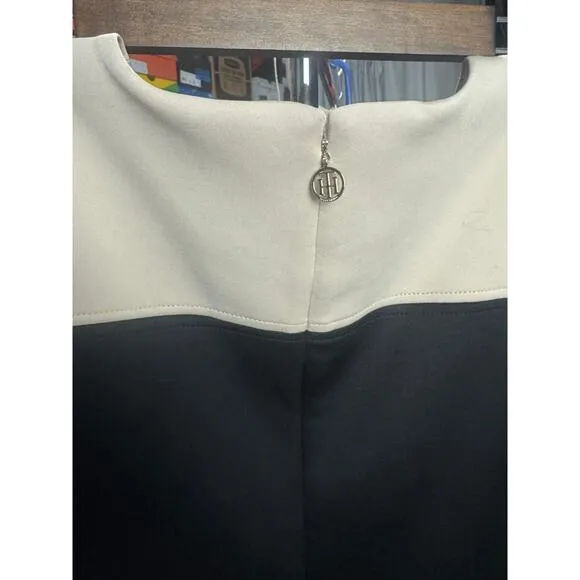 Tommy Hilfiger Colorblocked Jersey Dress Size 16