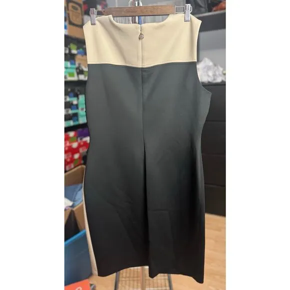 Tommy Hilfiger Colorblocked Jersey Dress Size 16
