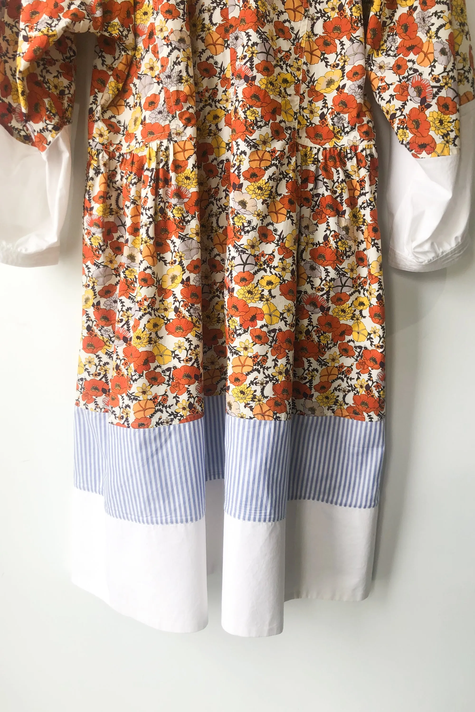 Tory Burch Orange Floral Dress
