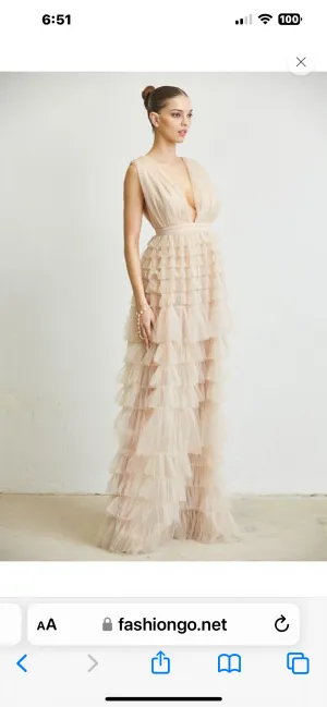 Tulle Wedding Cake Gown