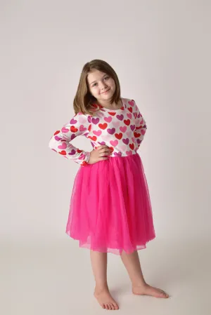 VALENTINE HEARTS TUTU DRESS