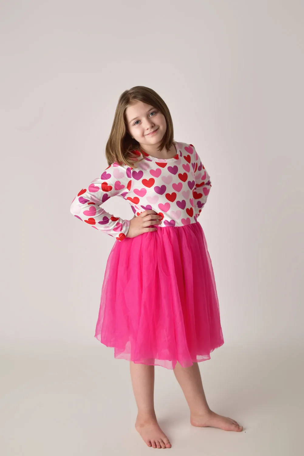 VALENTINE HEARTS TUTU DRESS