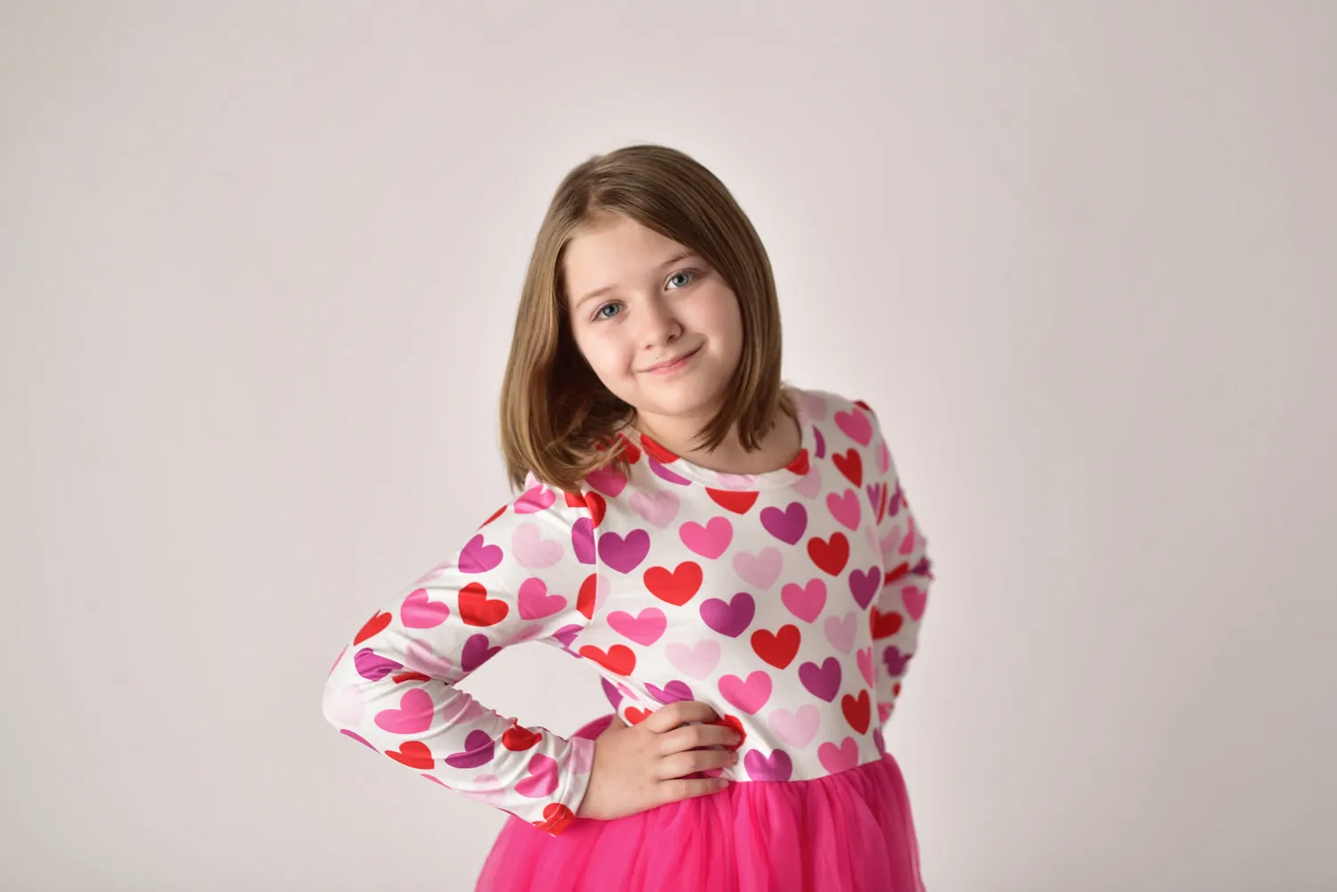 VALENTINE HEARTS TUTU DRESS