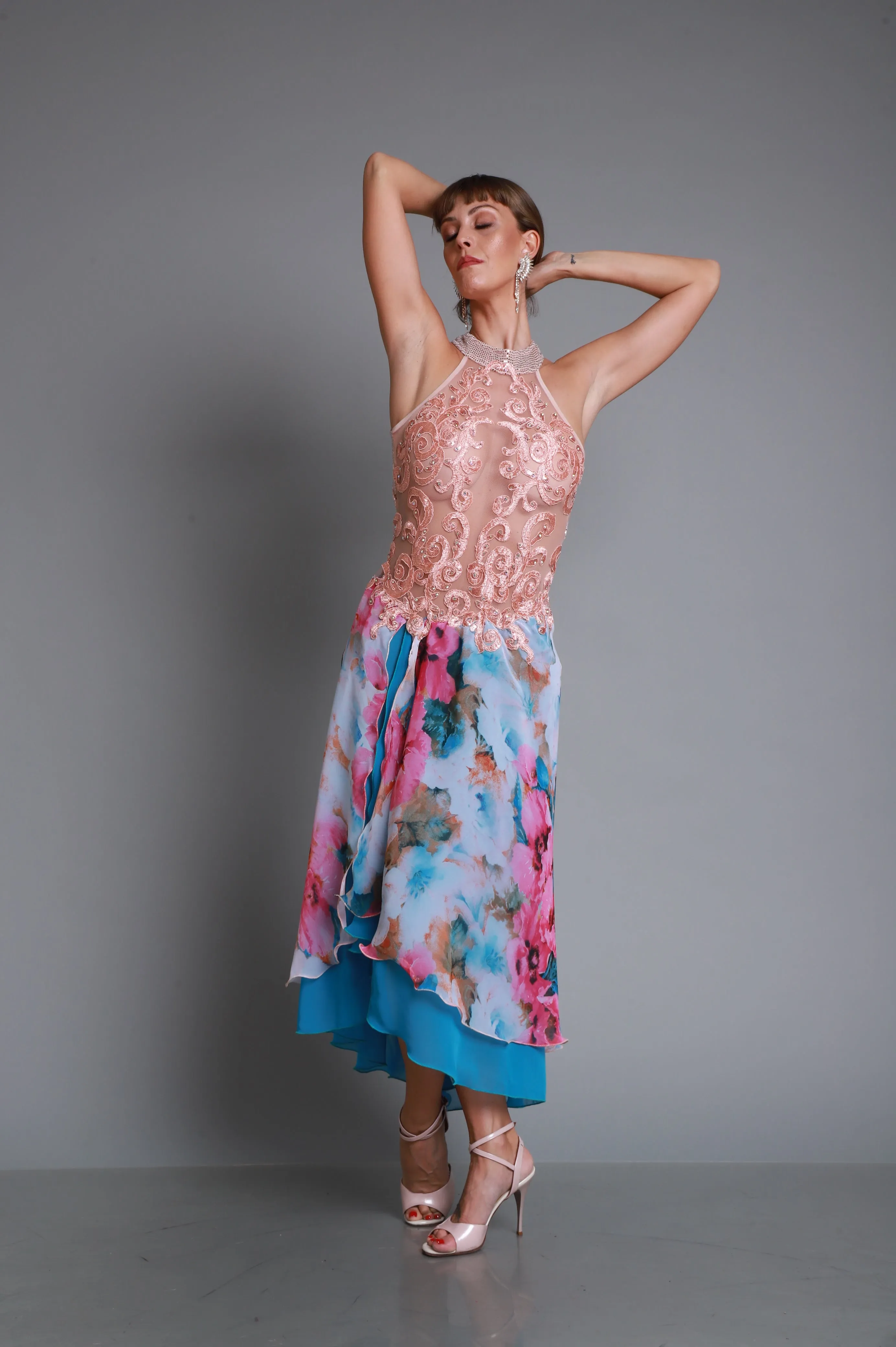 Vestido de Tango Escenario  SH1147