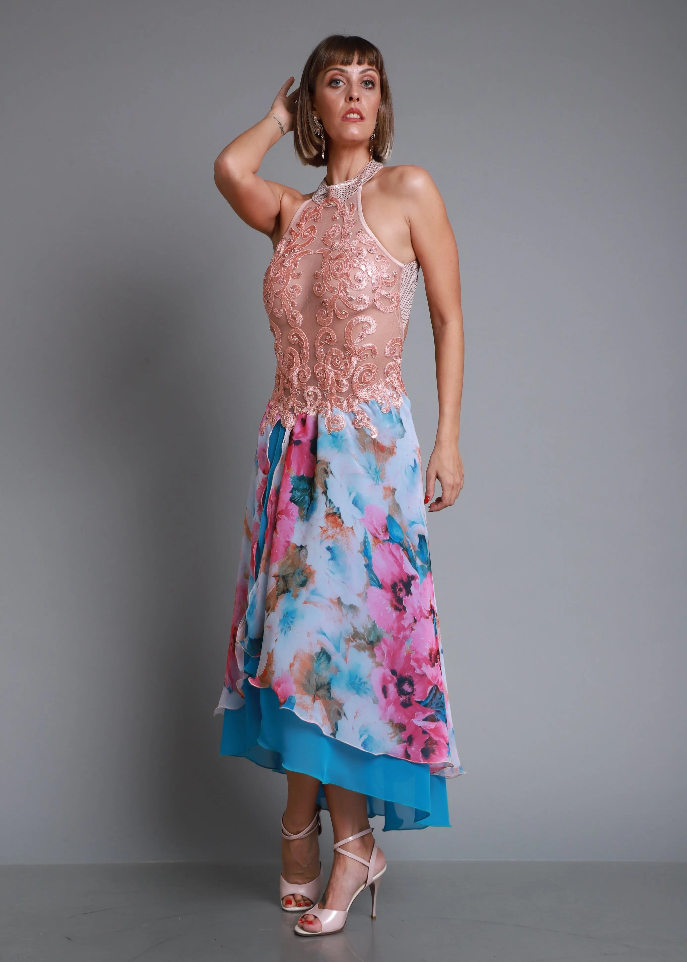 Vestido de Tango Escenario  SH1147