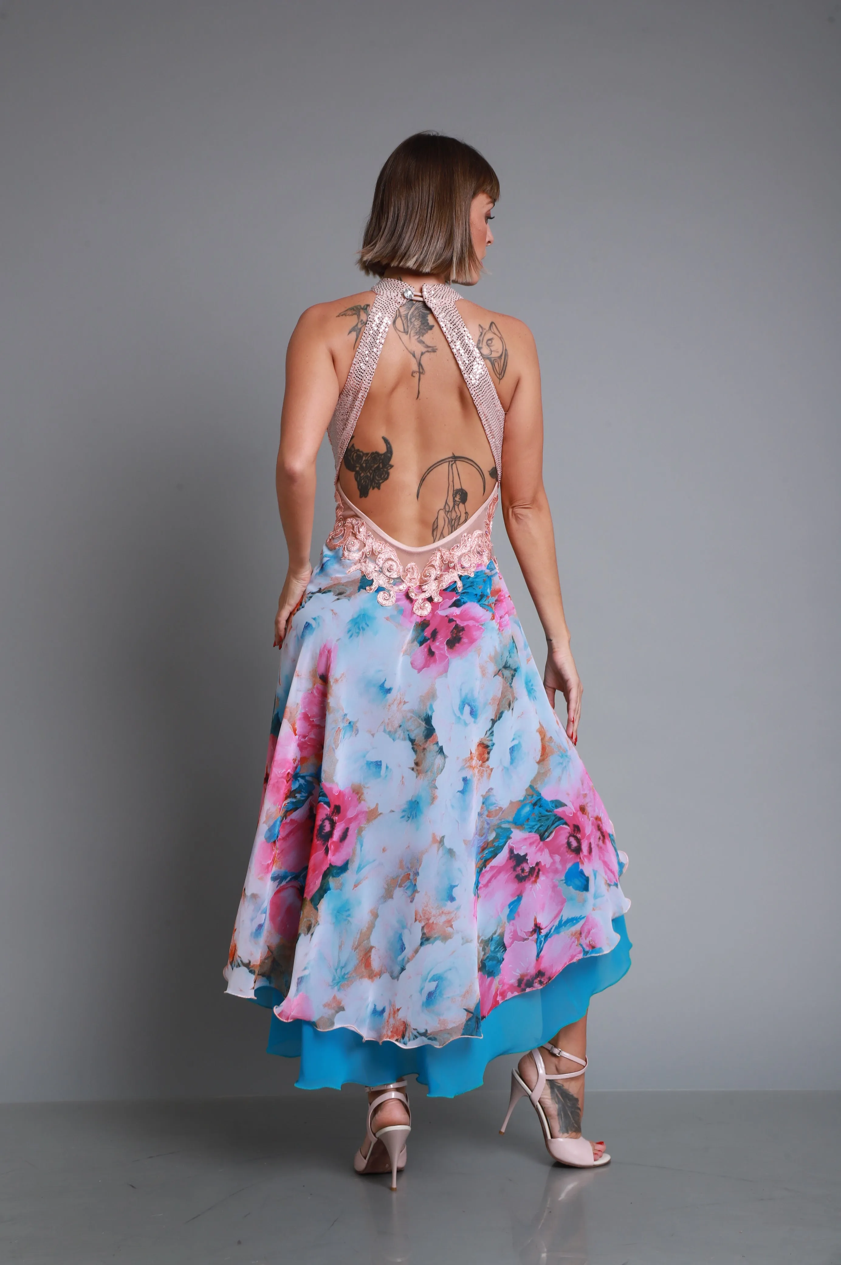 Vestido de Tango Escenario  SH1147