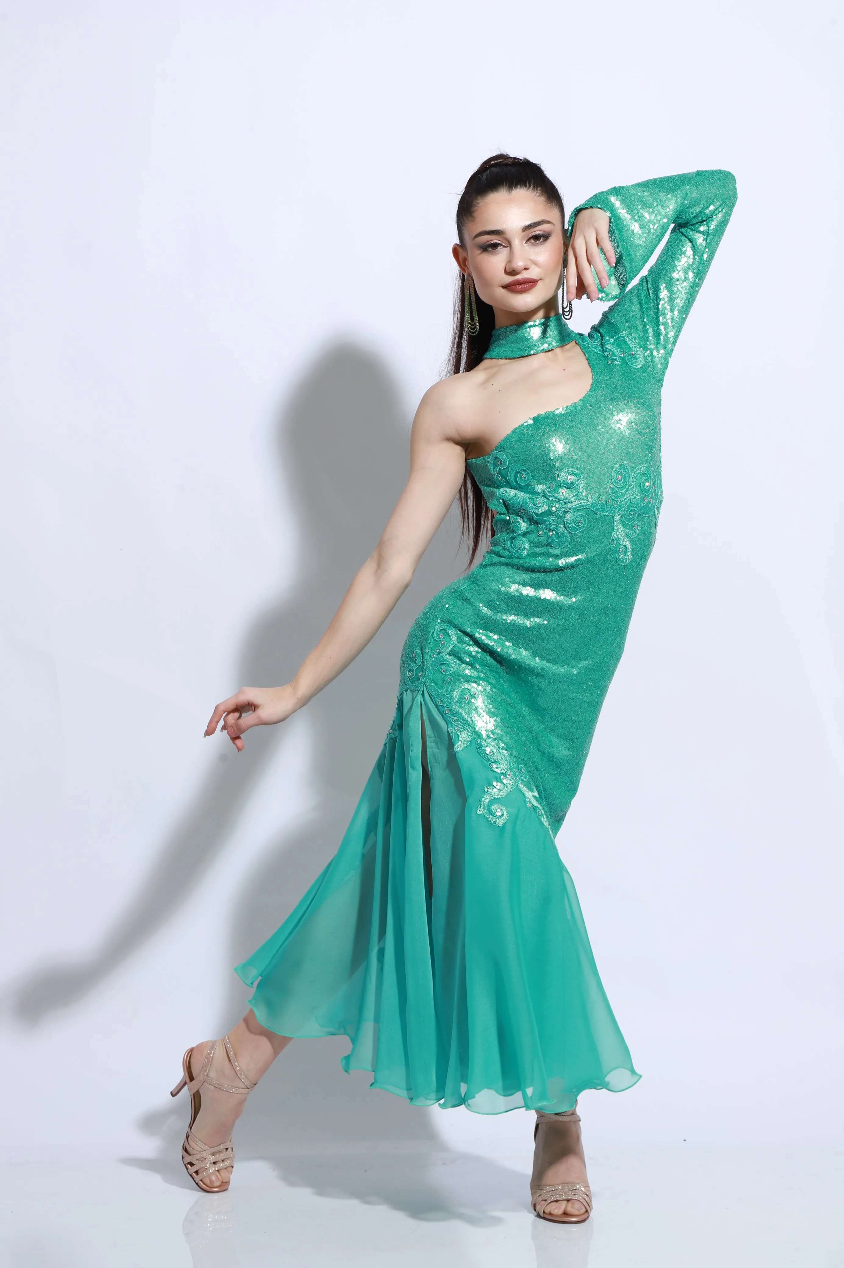 Vestido Tango Escenario SH1093