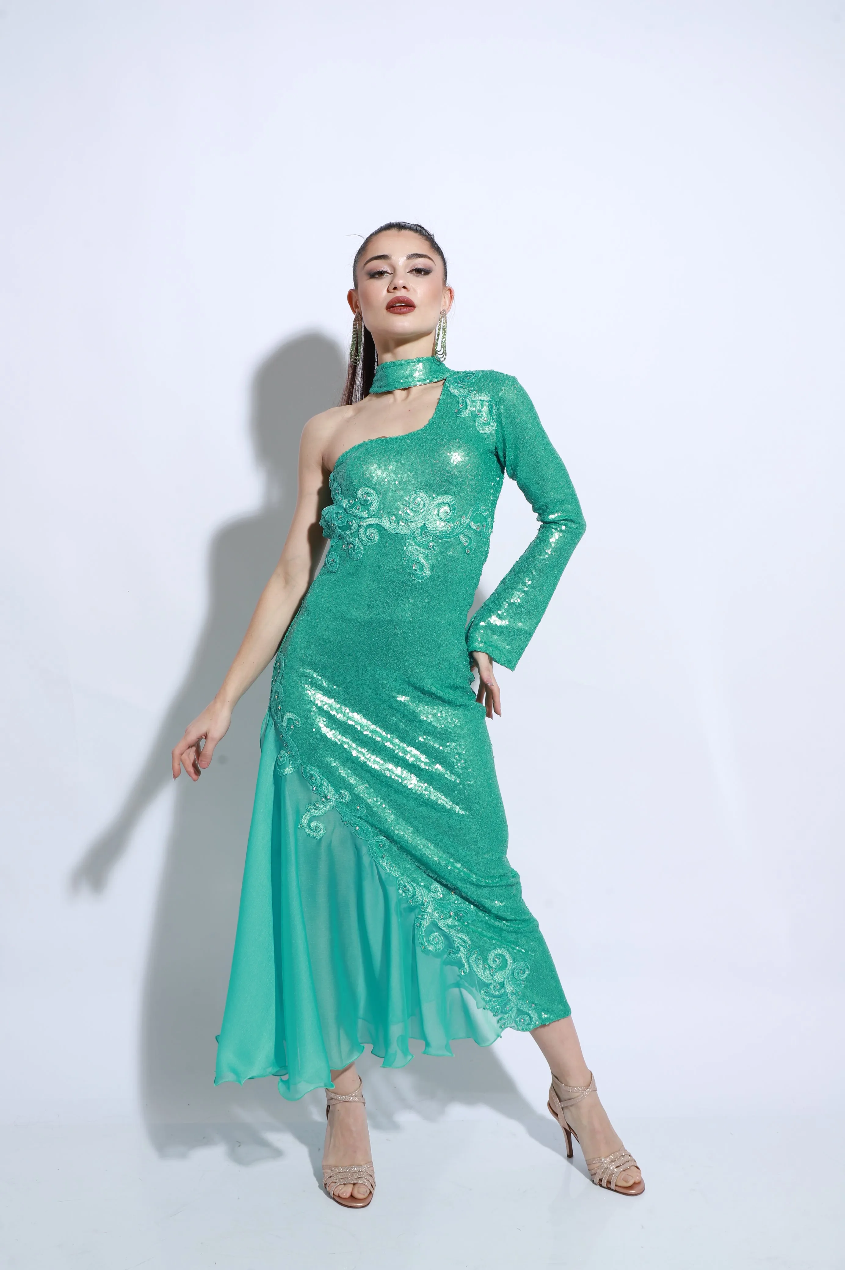 Vestido Tango Escenario SH1093