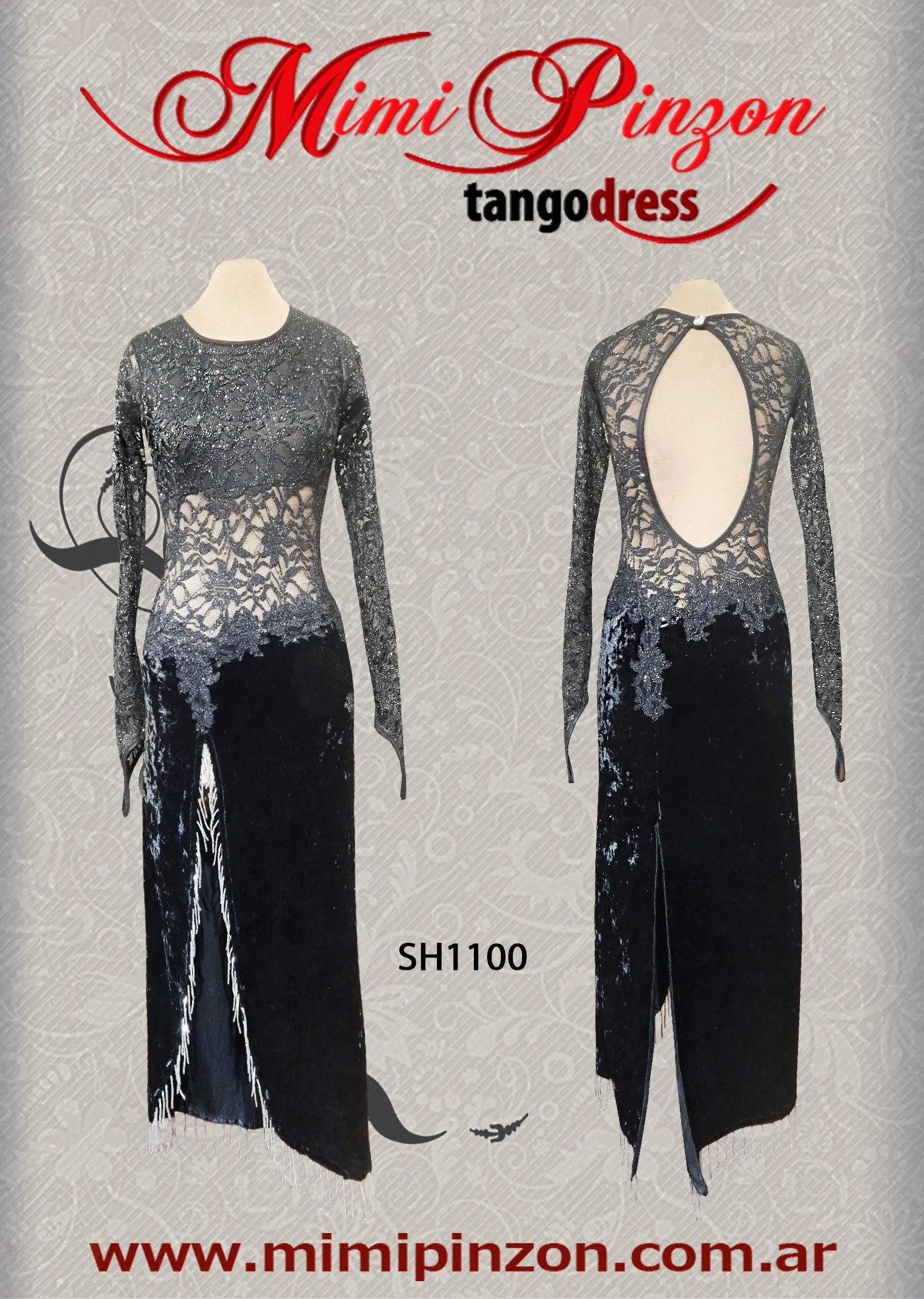 Vestido Tango Escenario SH1100