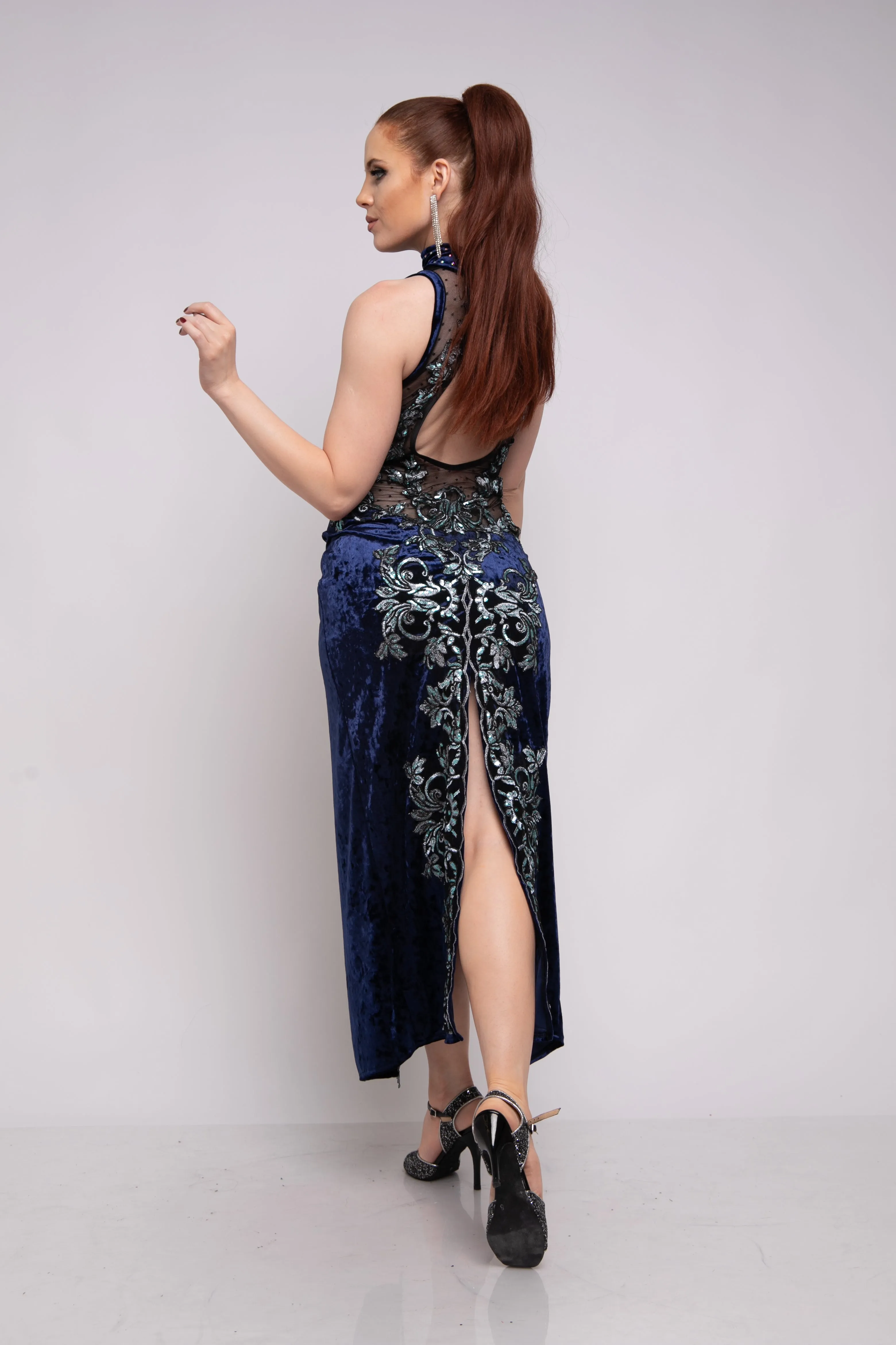 Vestido Tango Escenario SH1153