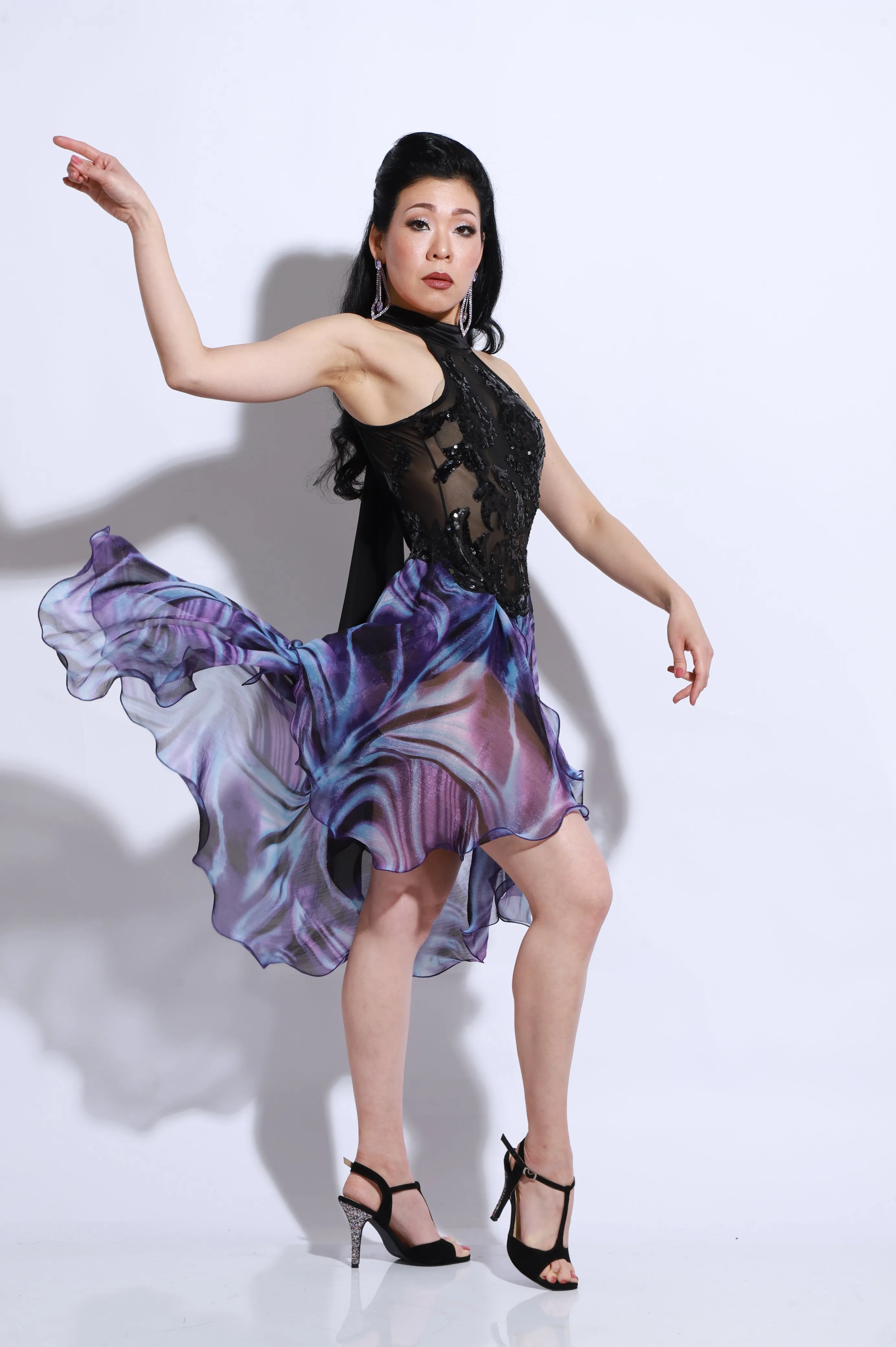 Vestido Tango Escenario SH1197