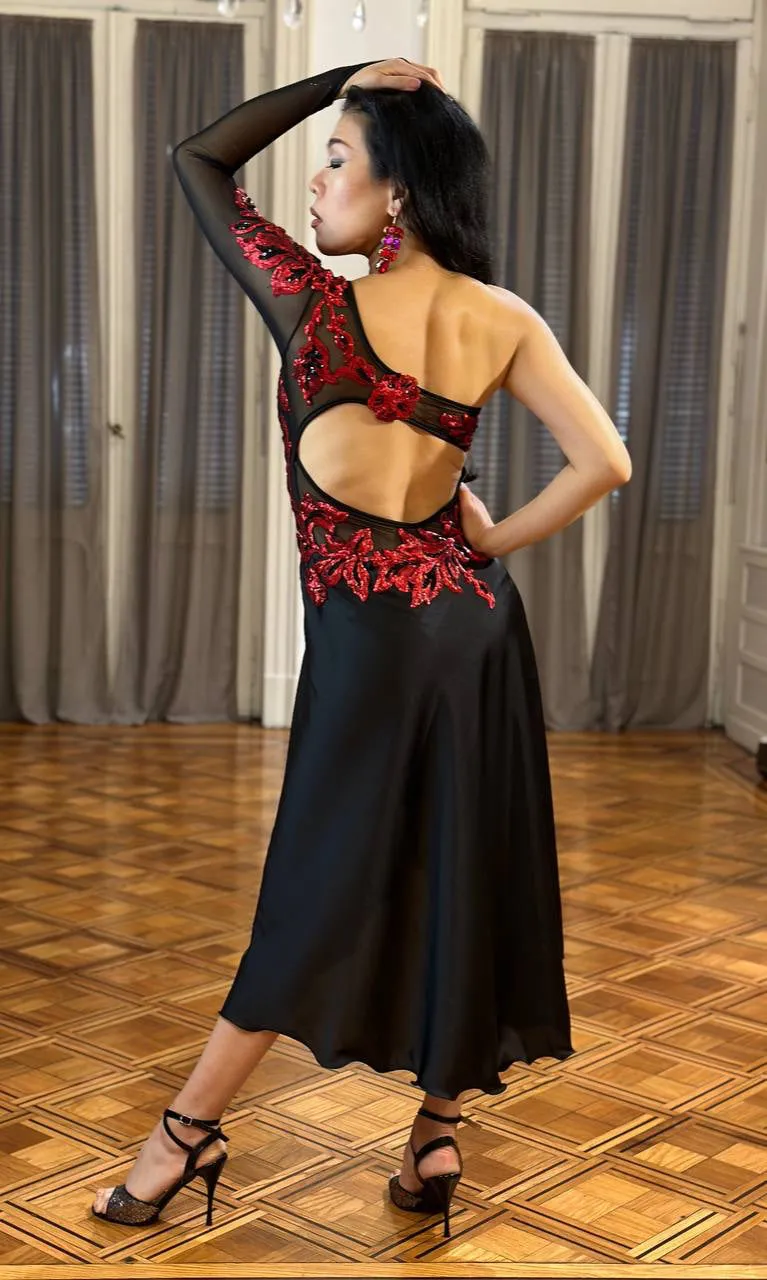 Vestido Tango Escenario SH1197