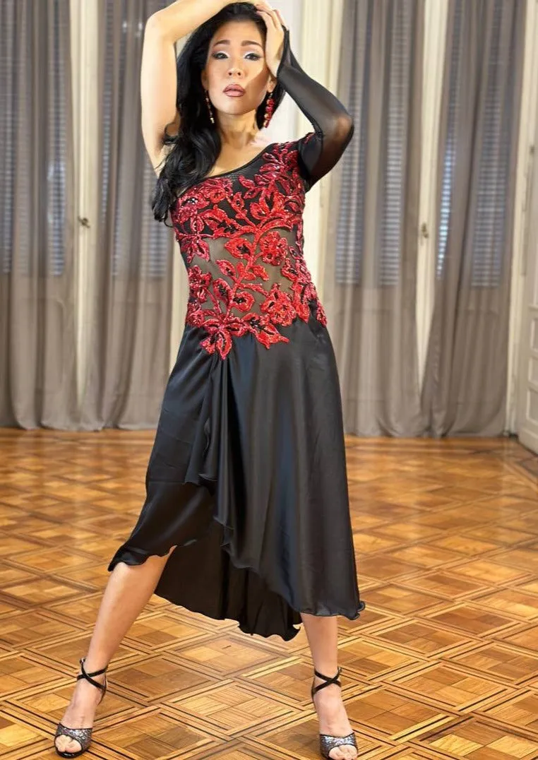 Vestido Tango Escenario SH1197
