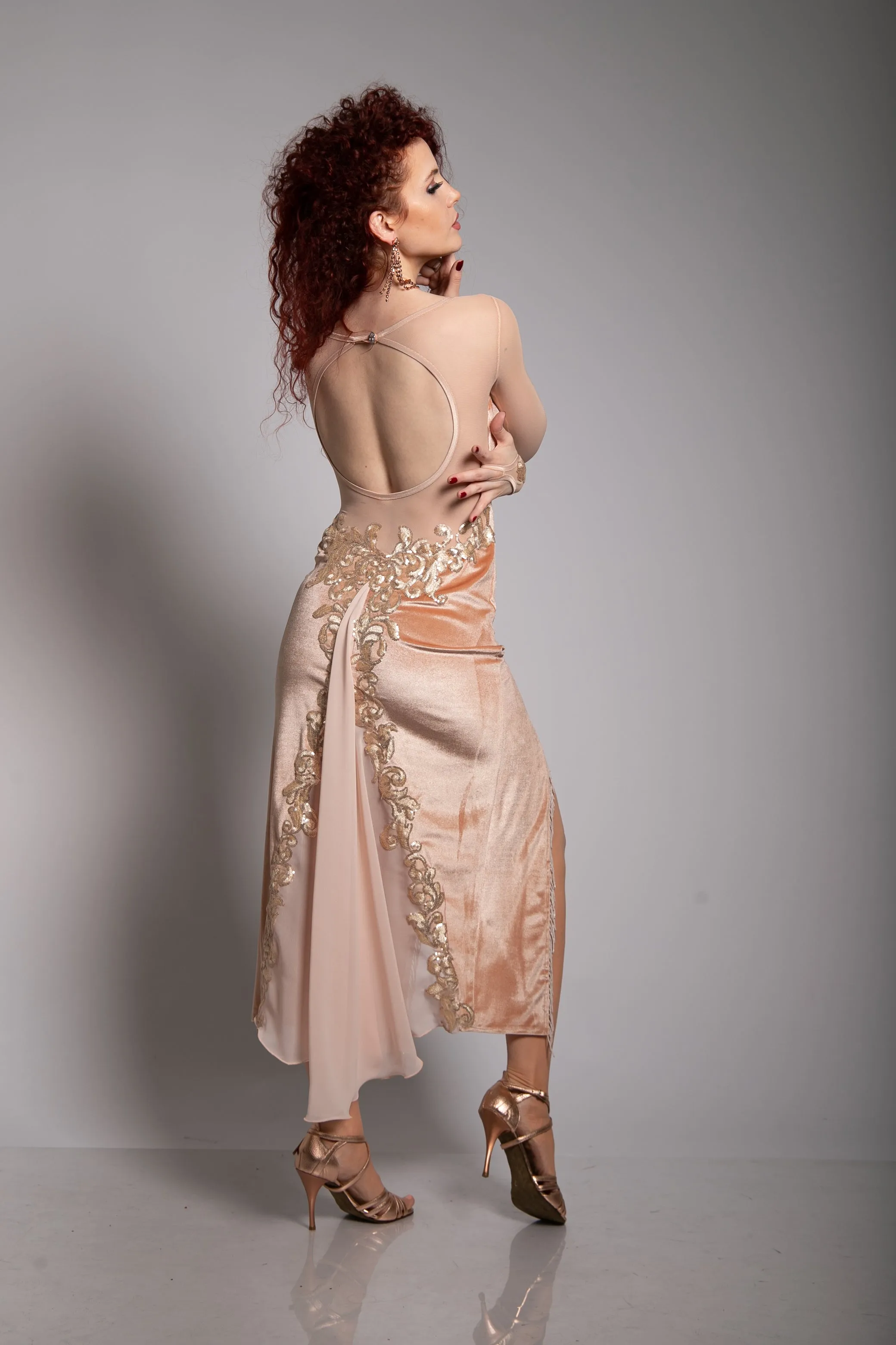 Vestido Tango Escenario SH1431 BIS