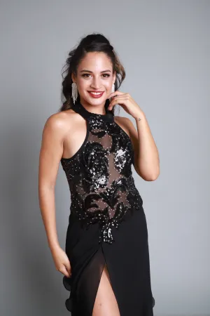 Vestido Tango Escenario SH834