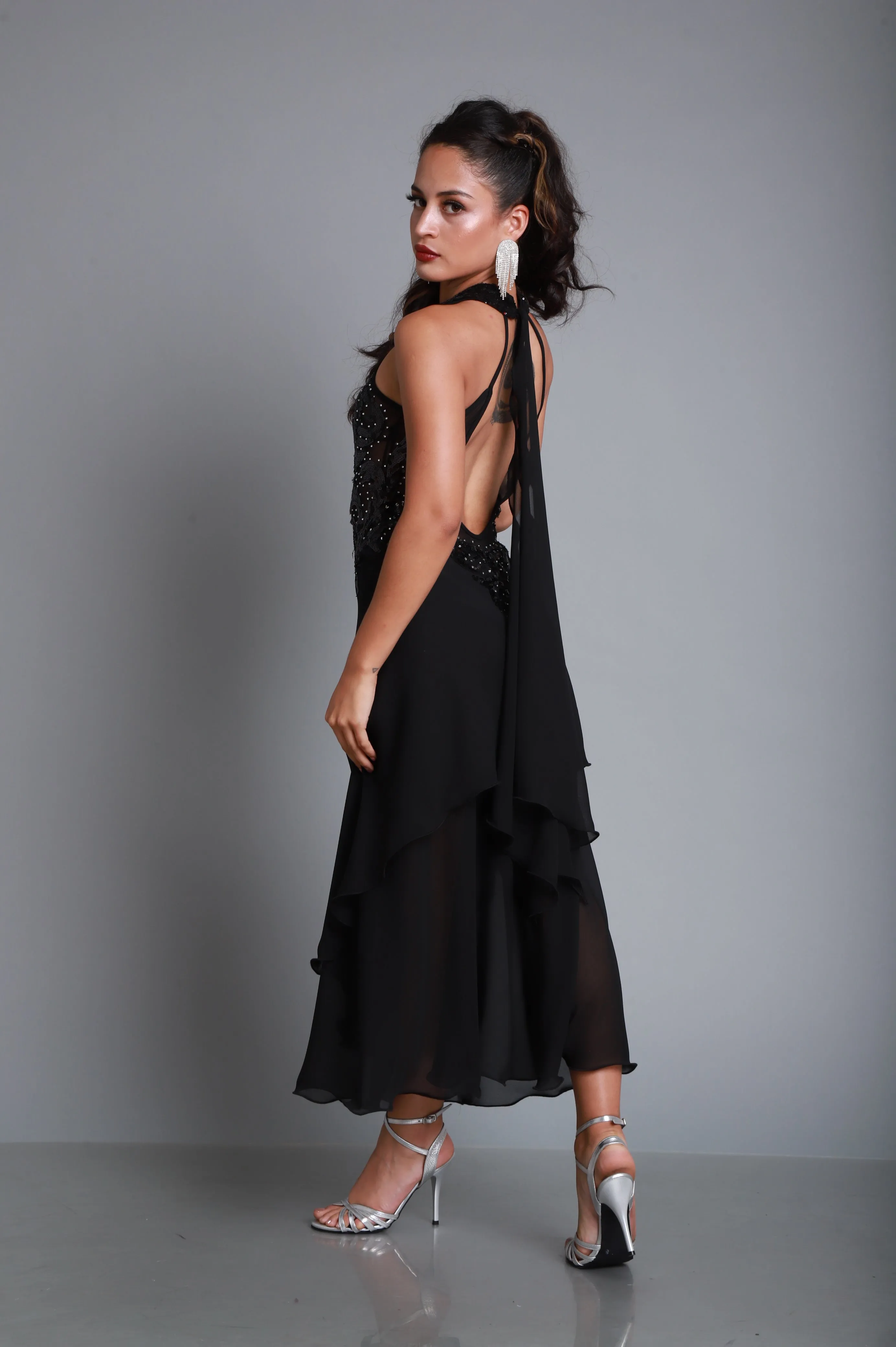 Vestido Tango Escenario SH834