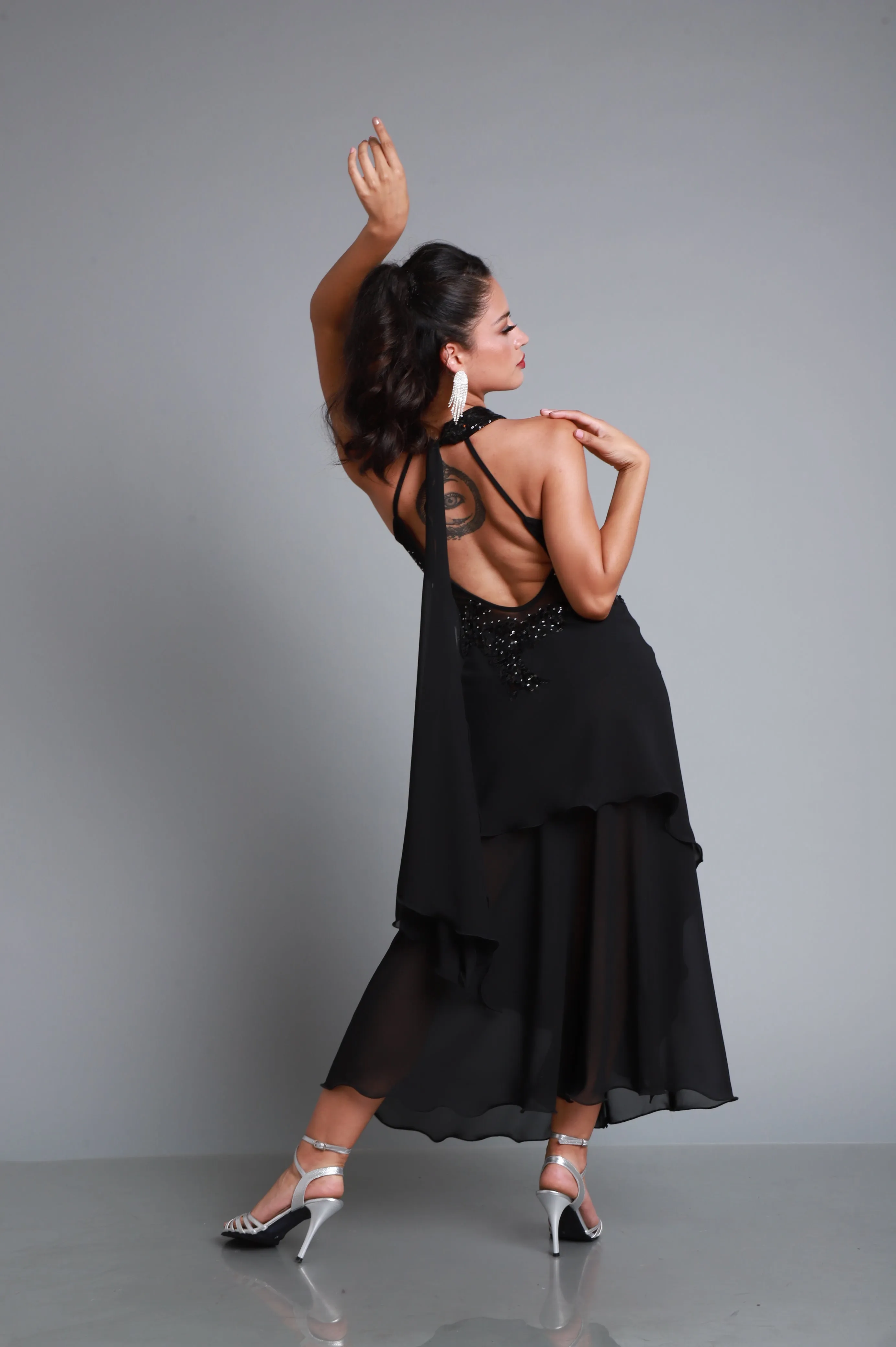 Vestido Tango Escenario SH834