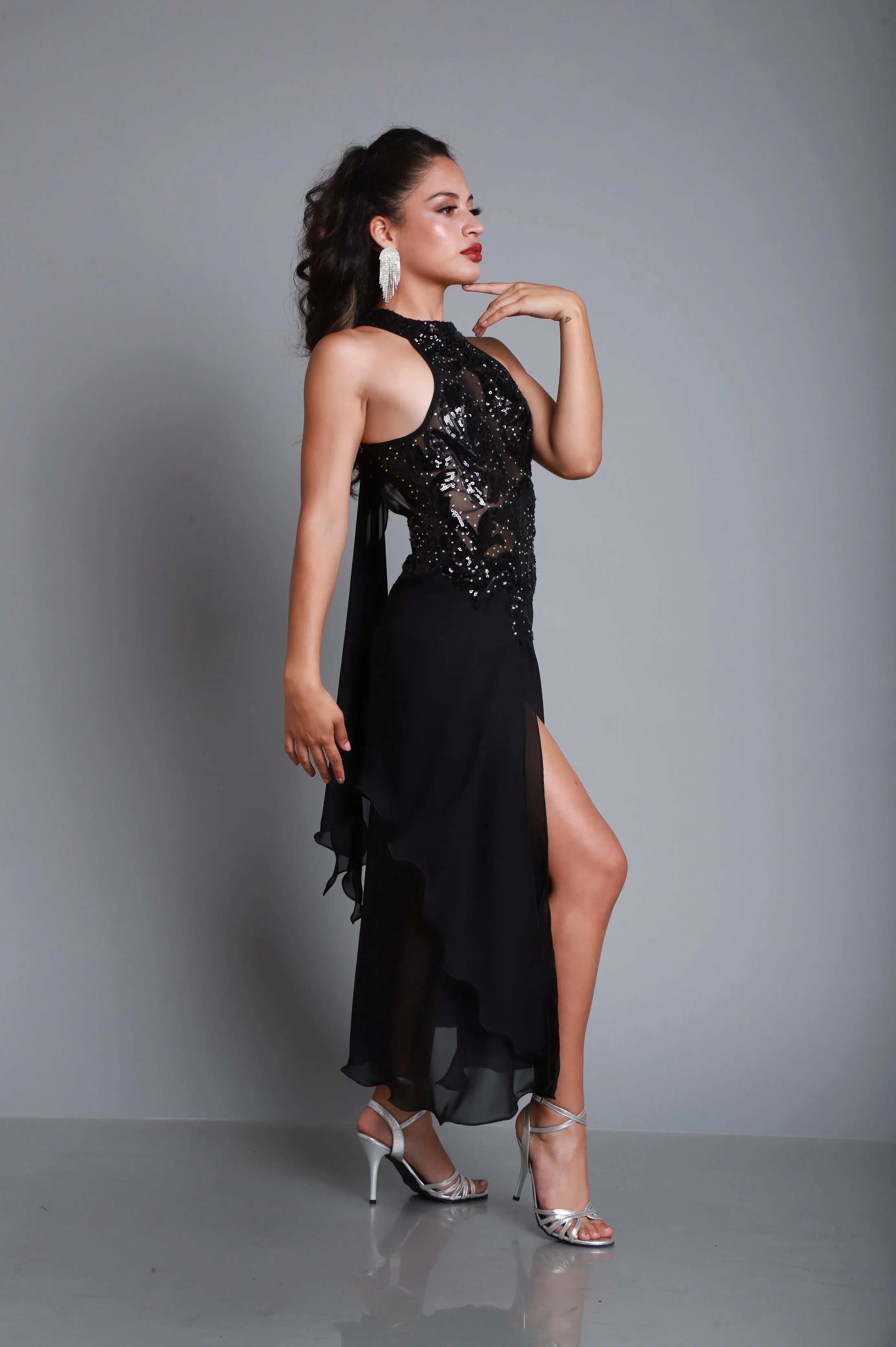 Vestido Tango Escenario SH834