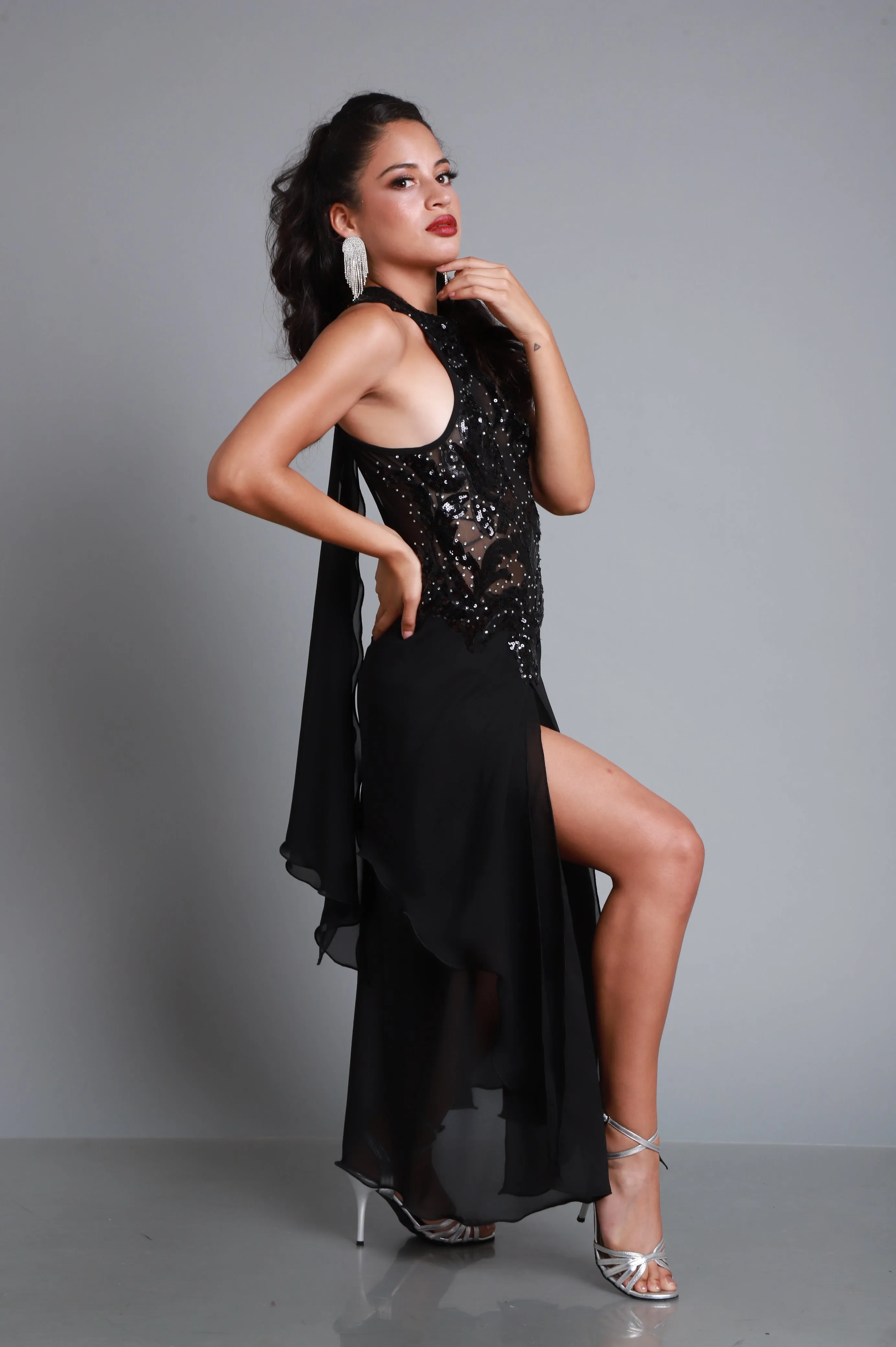 Vestido Tango Escenario SH834