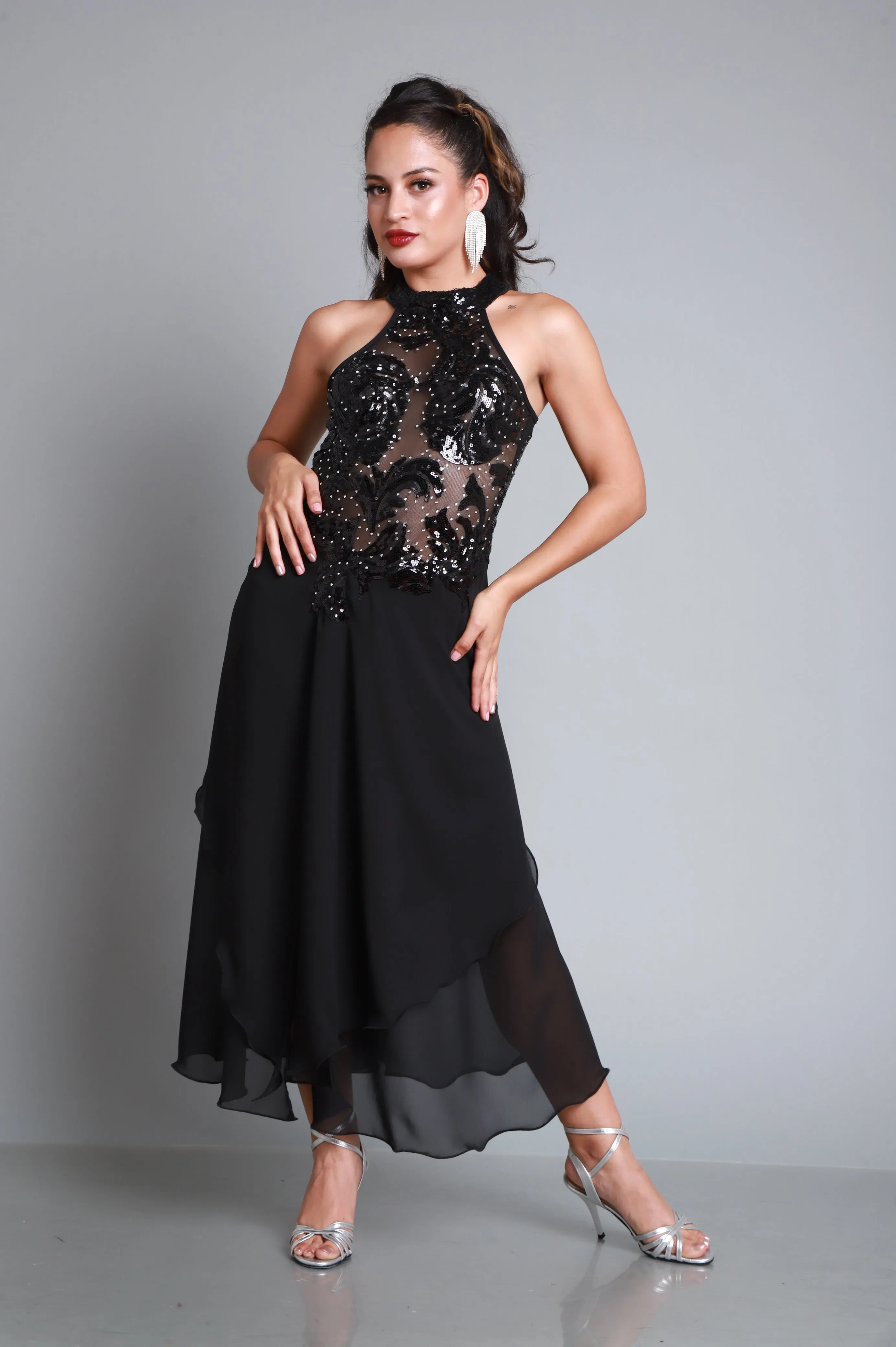 Vestido Tango Escenario SH834