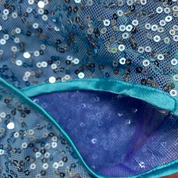 Victoria’s Secret Blue Sequin Tank Dress