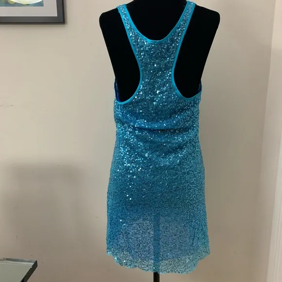 Victoria’s Secret Blue Sequin Tank Dress