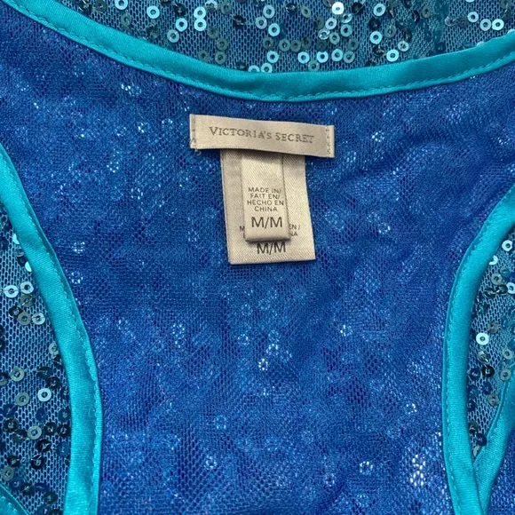 Victoria’s Secret Blue Sequin Tank Dress