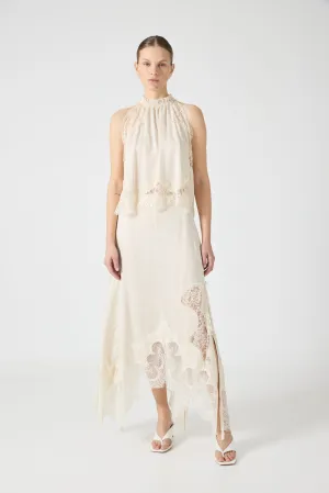 VISIONS LACE TOP | BUTTERCREAM