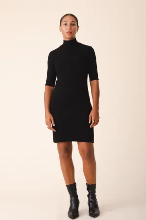 Volley Dress in Black